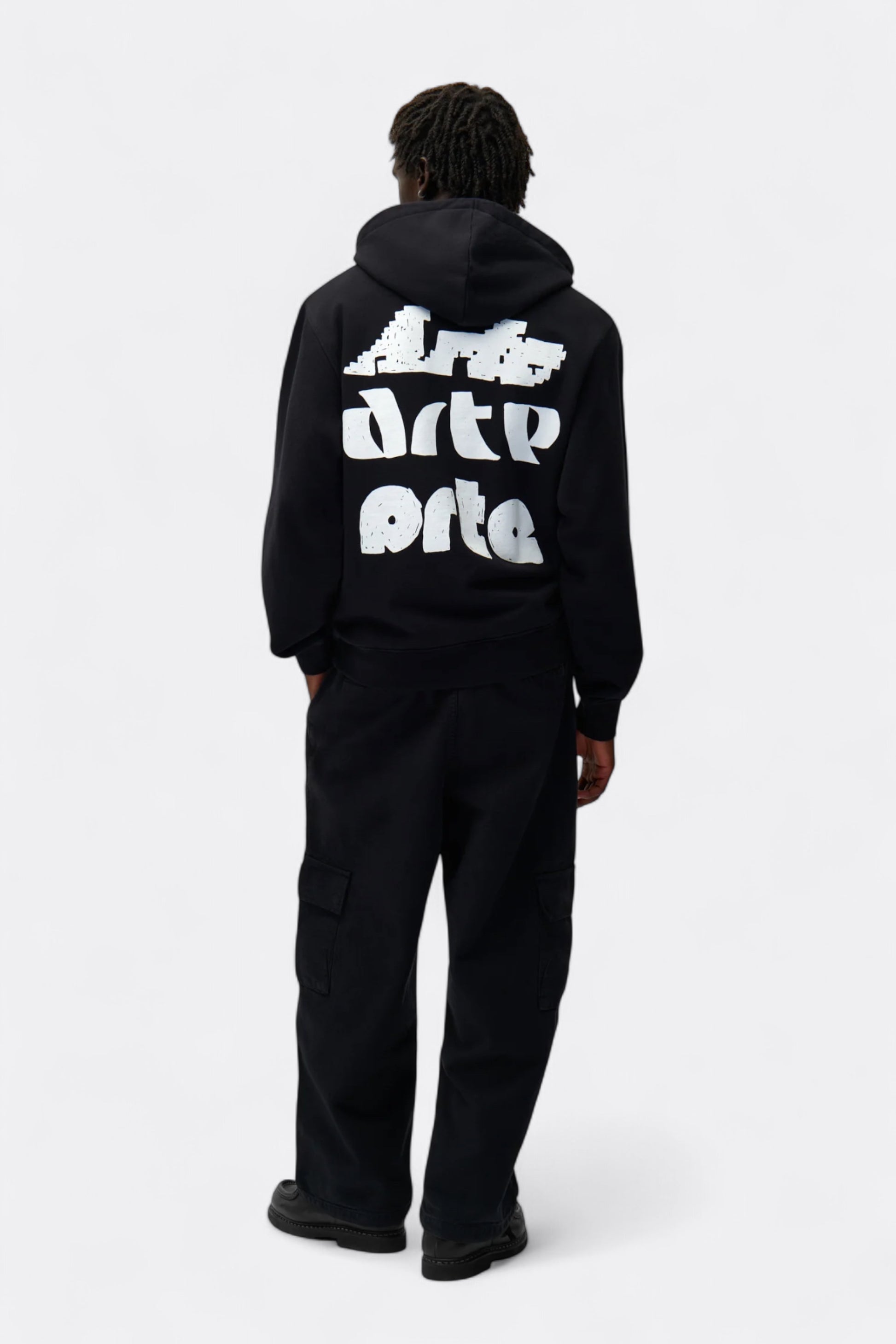 Arte - Multi Arte Print Hoodie (Black)
