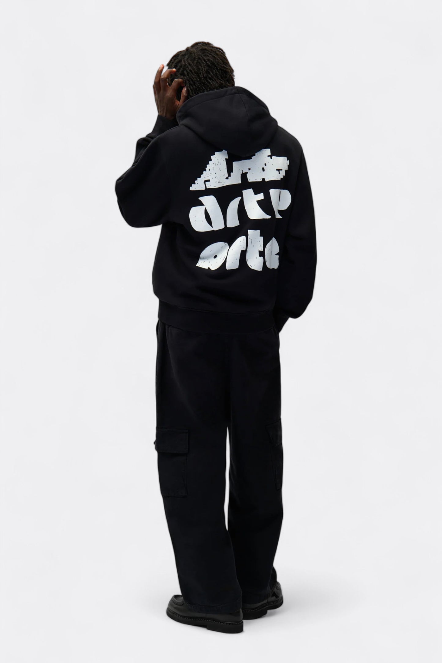 Arte - Multi Arte Print Hoodie (Black)
