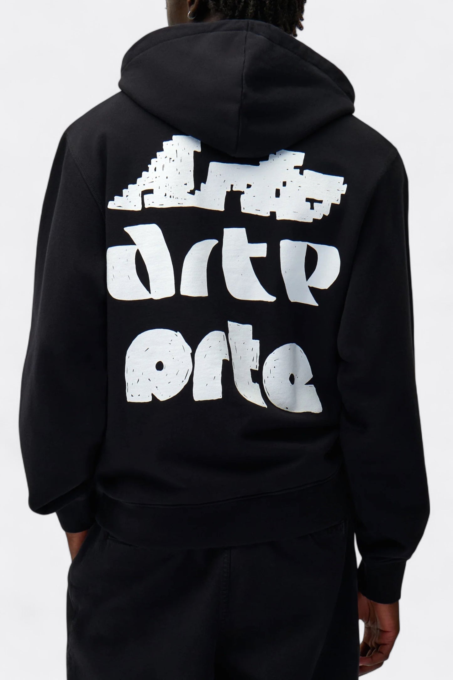 Arte - Multi Arte Print Hoodie (Black)