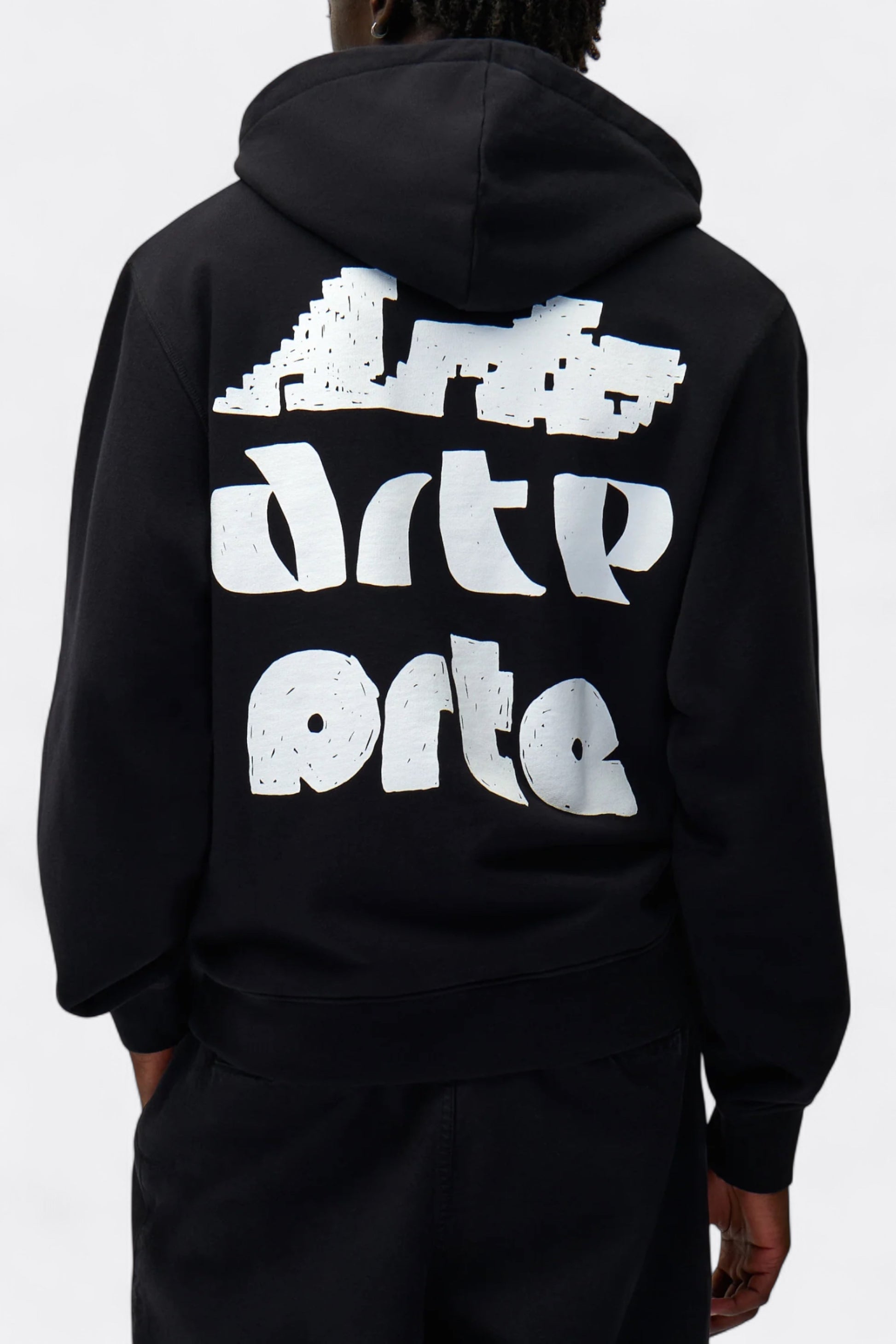 Arte - Multi Arte Print Hoodie (Black)