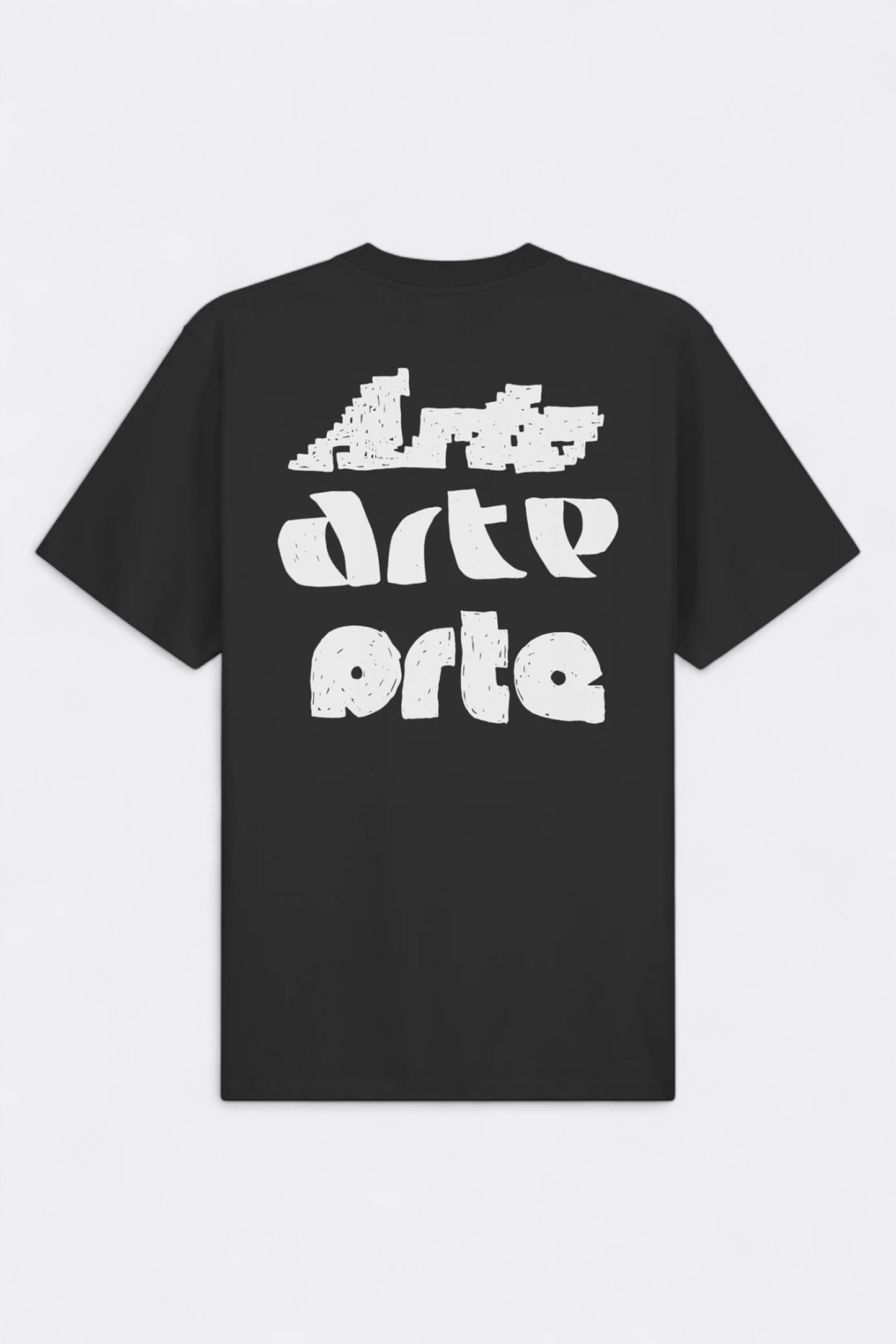 Arte - Multi Arte Print T-Shirt (Black)