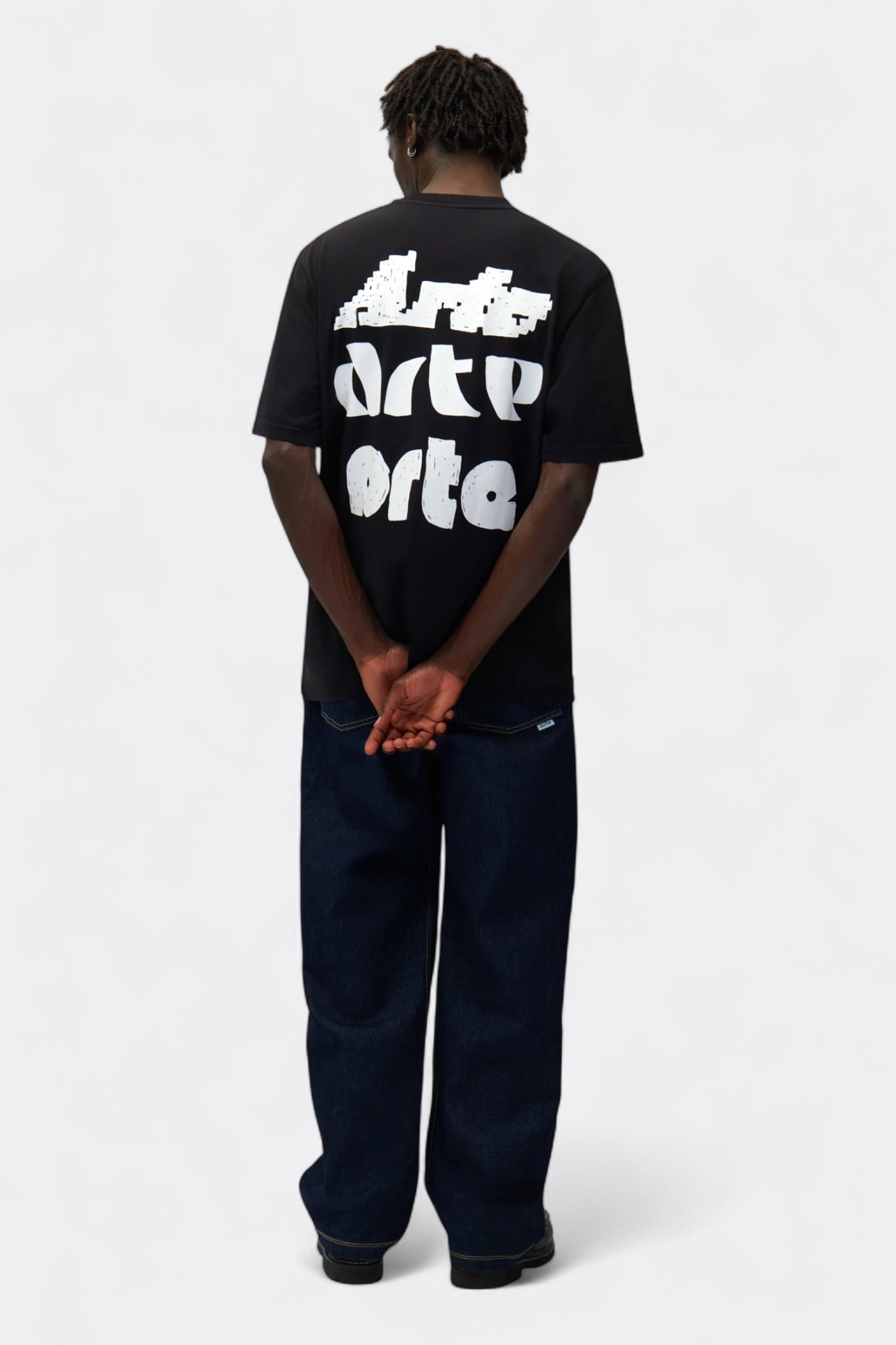 Arte - Multi Arte Print T-Shirt (Black)