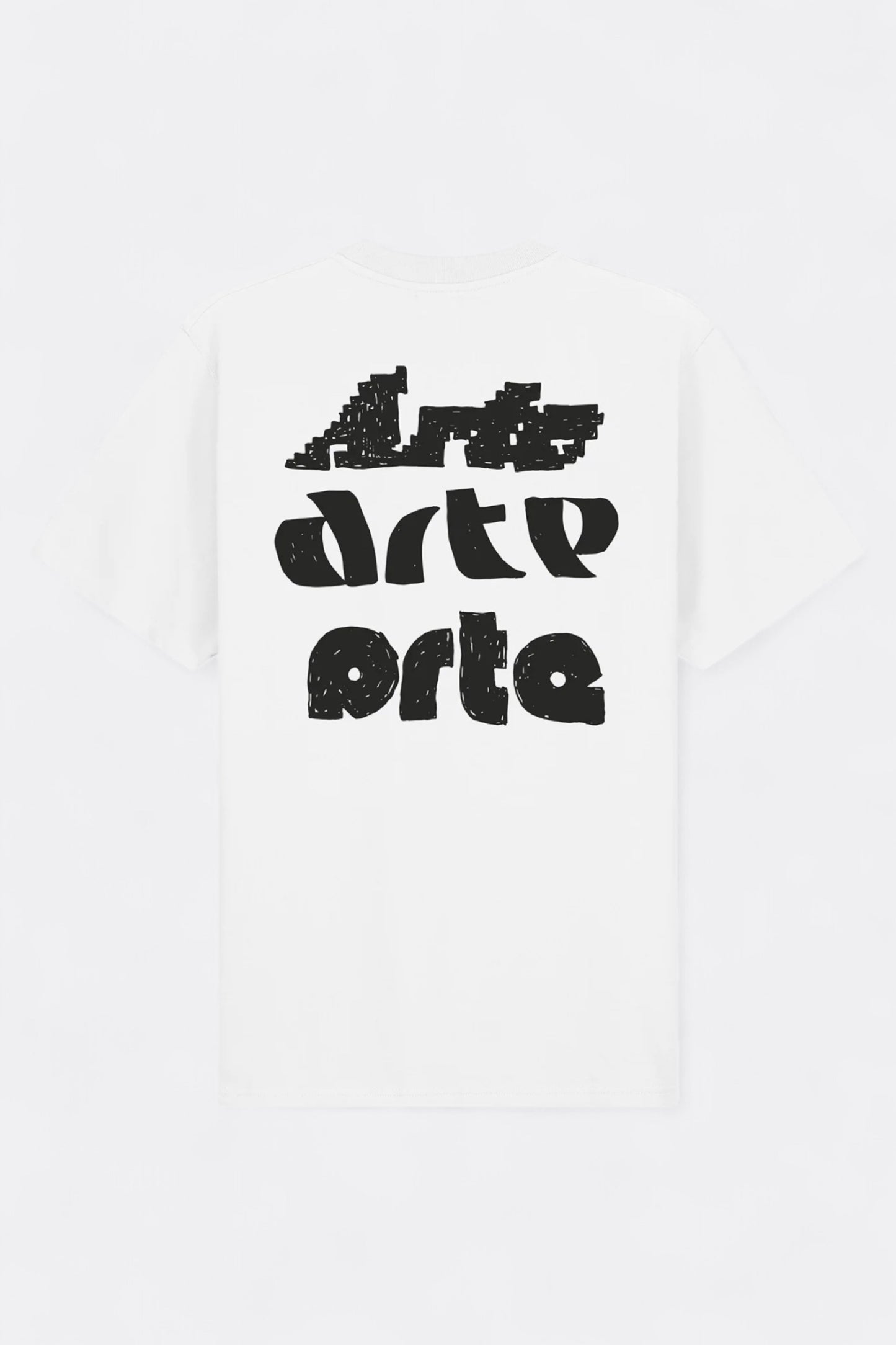 Arte - Multi Arte Print T-Shirt (White)
