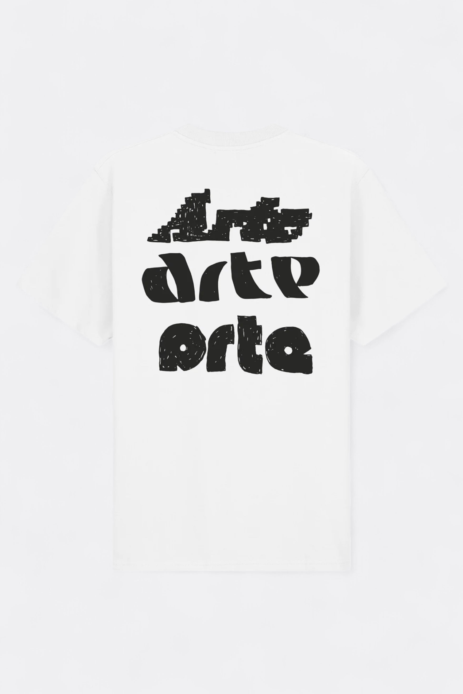 Arte - Multi Arte Print T-Shirt (White)