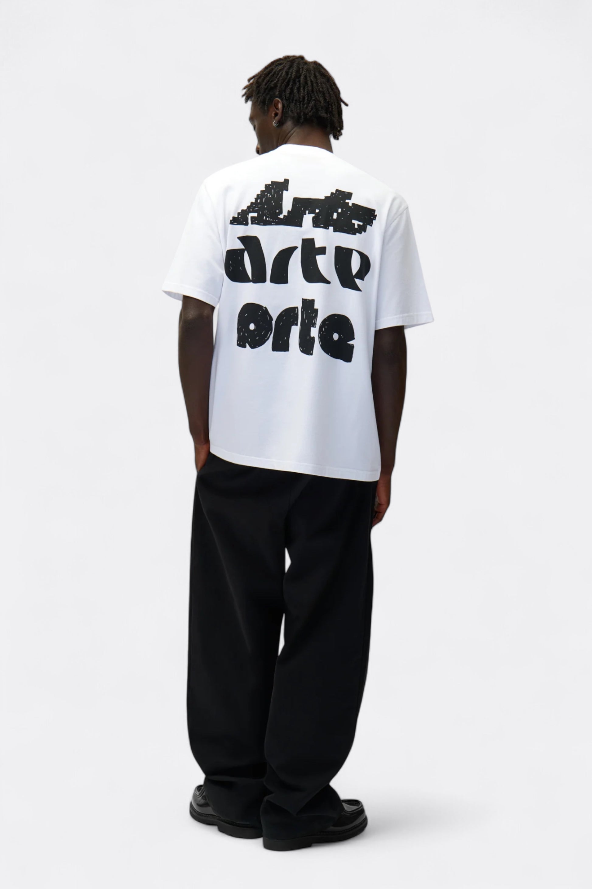 Arte - Multi Arte Print T-Shirt (White)