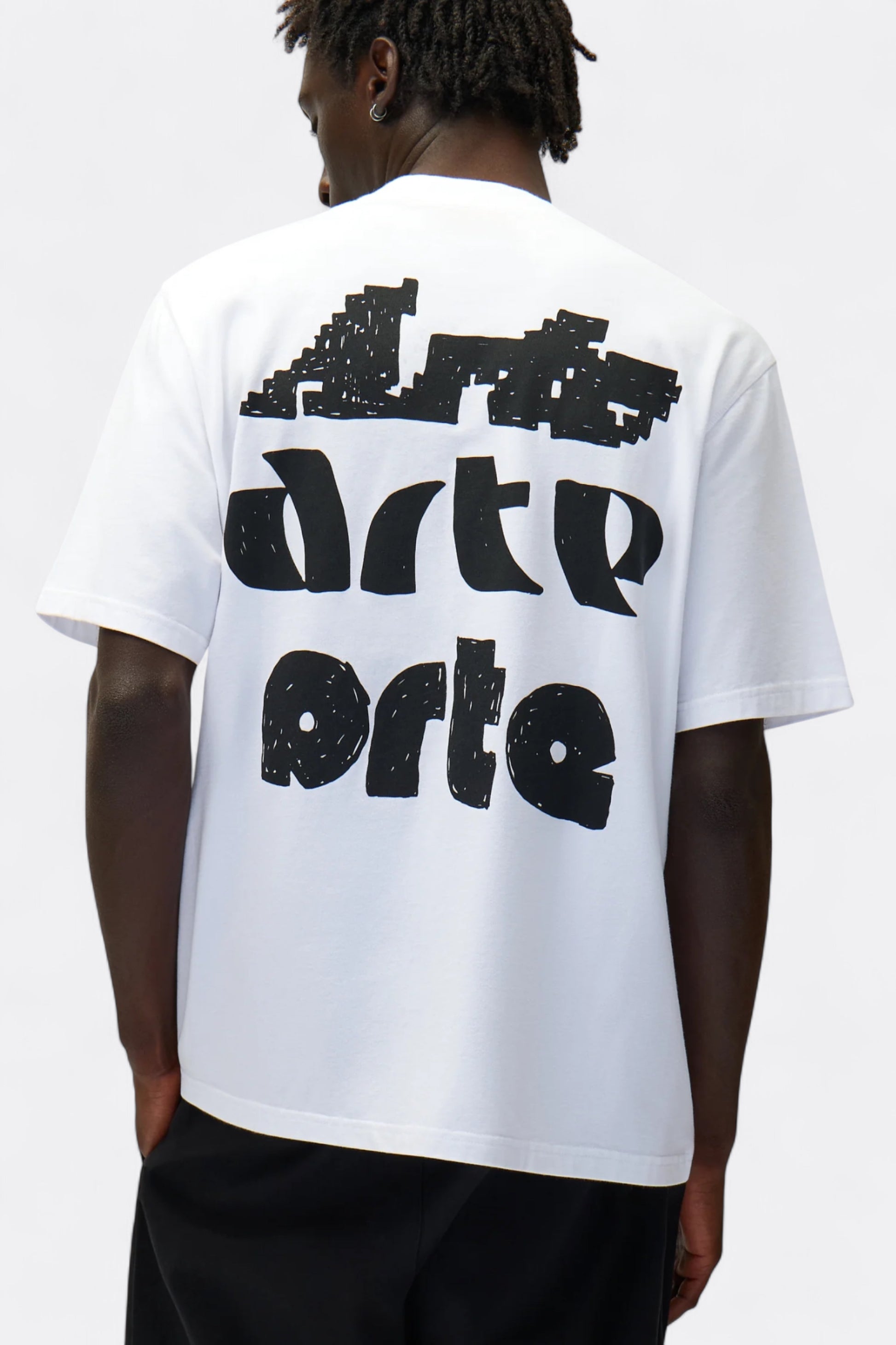Arte - Multi Arte Print T-Shirt (White)
