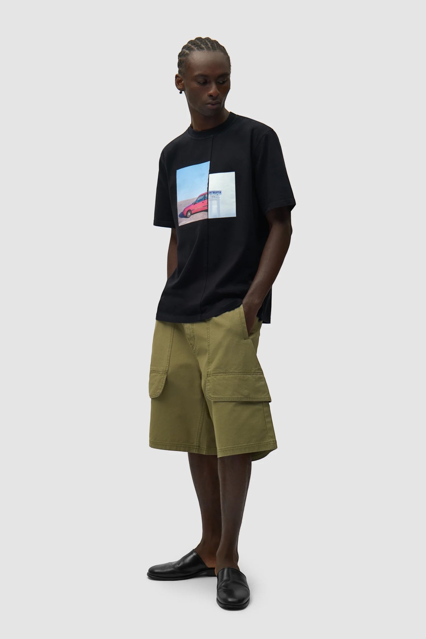 T-Shirt Arte Black - Photo Print - Coton Premium Portugal