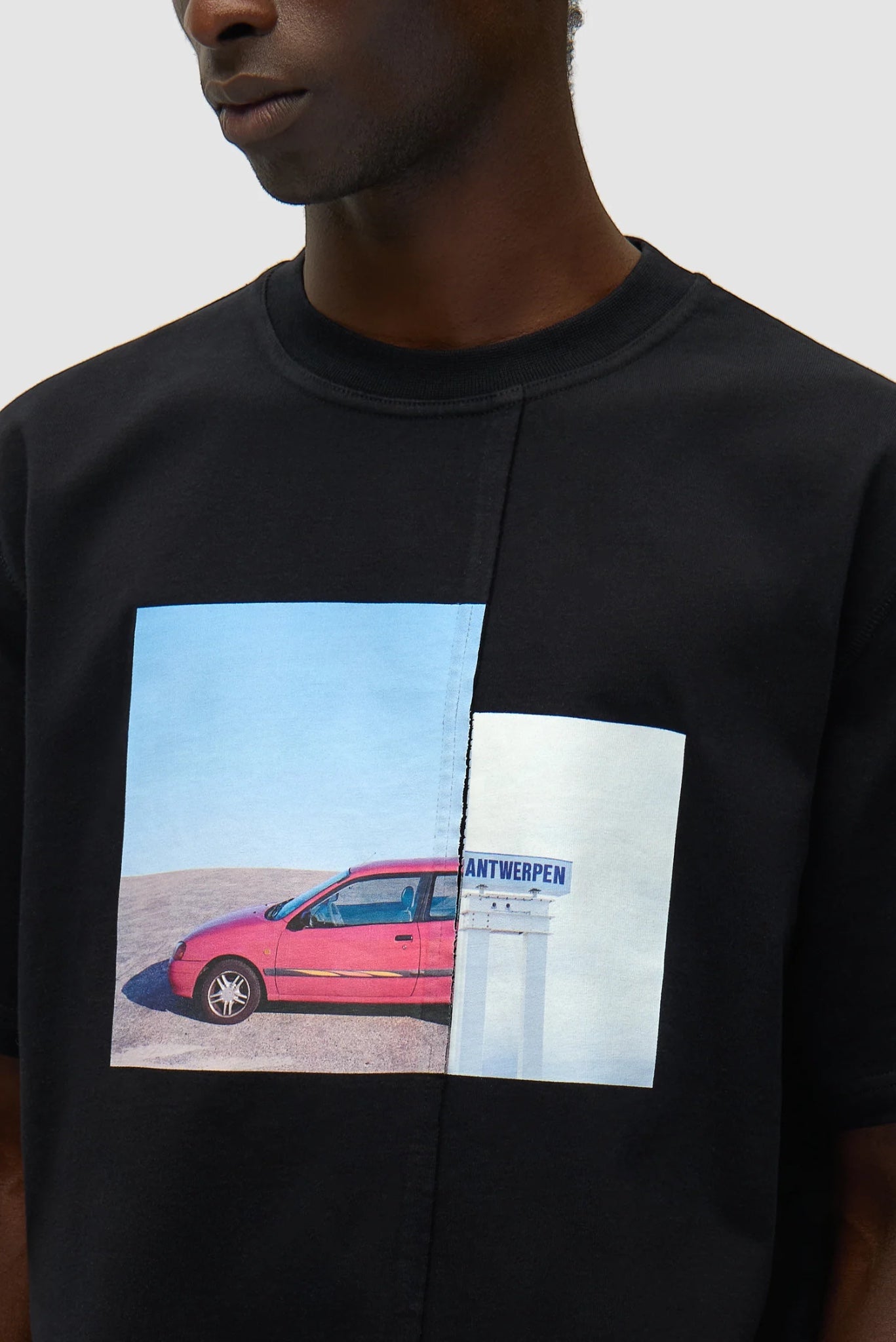 T-Shirt Arte Black - Photo Print - Coton Premium Portugal