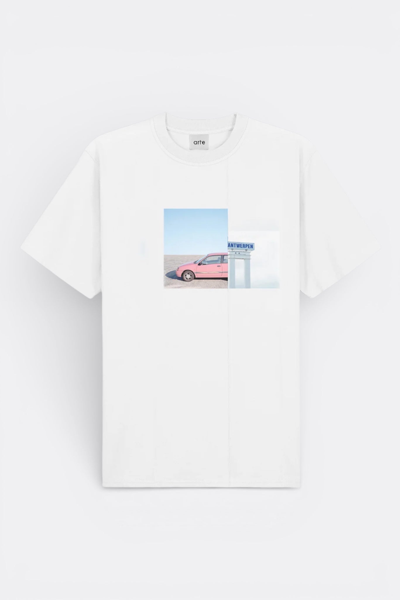 T-Shirt Arte White - Photo Print - Coton Premium Portugal