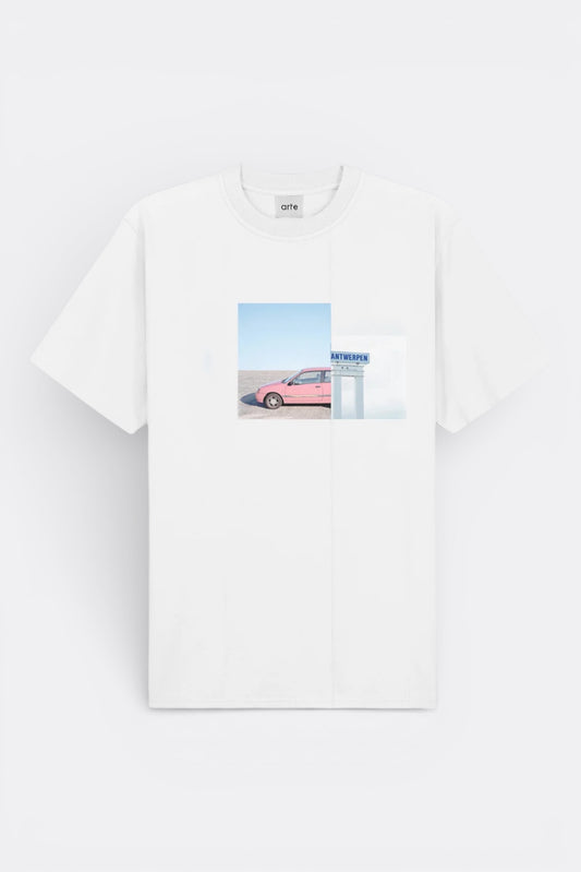 T-Shirt Arte White - Photo Print - Coton Premium Portugal