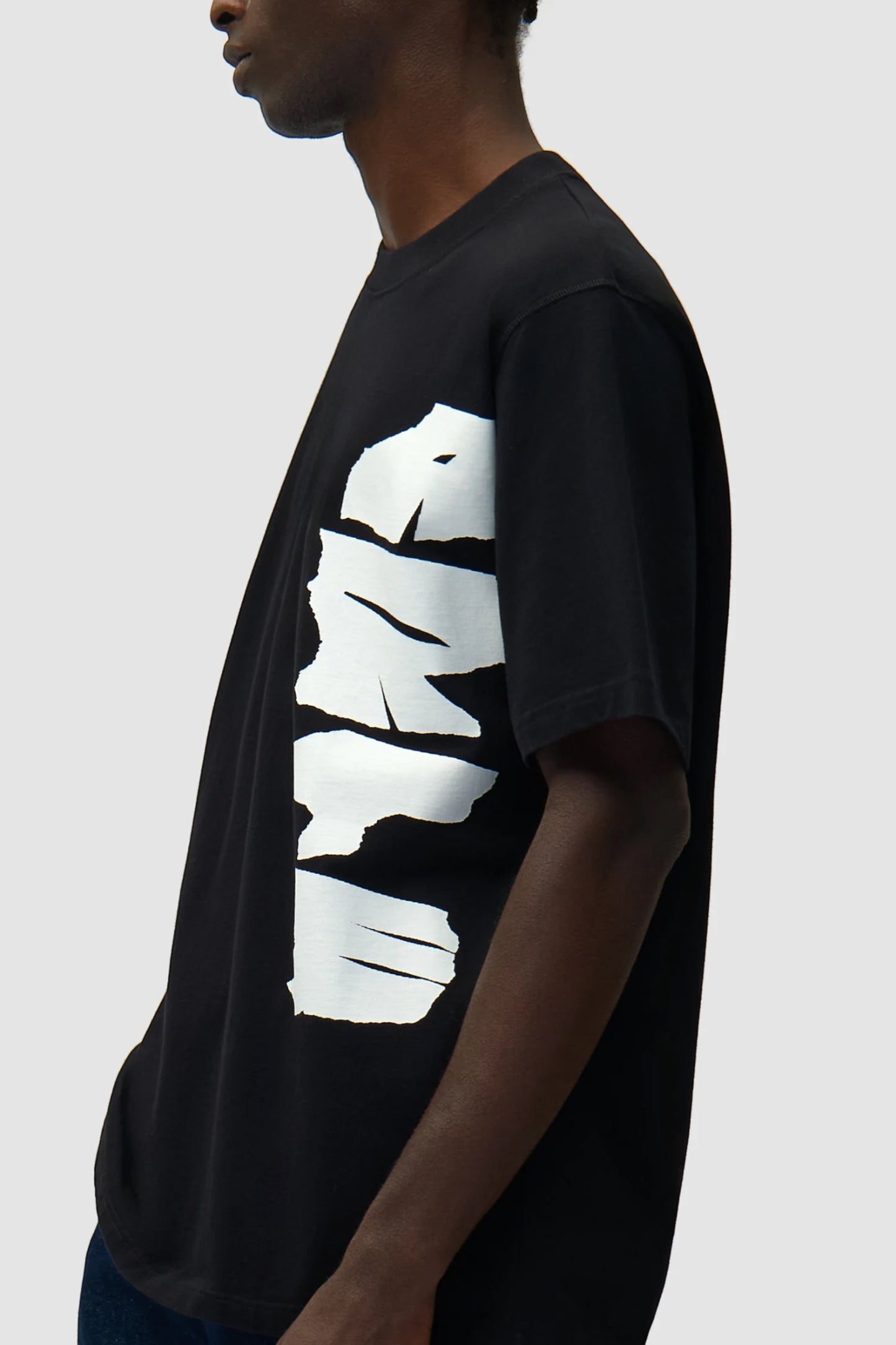 ARTE Side Logo T-Shirt Black | T-Shirt Coton Premium Logo Latéral