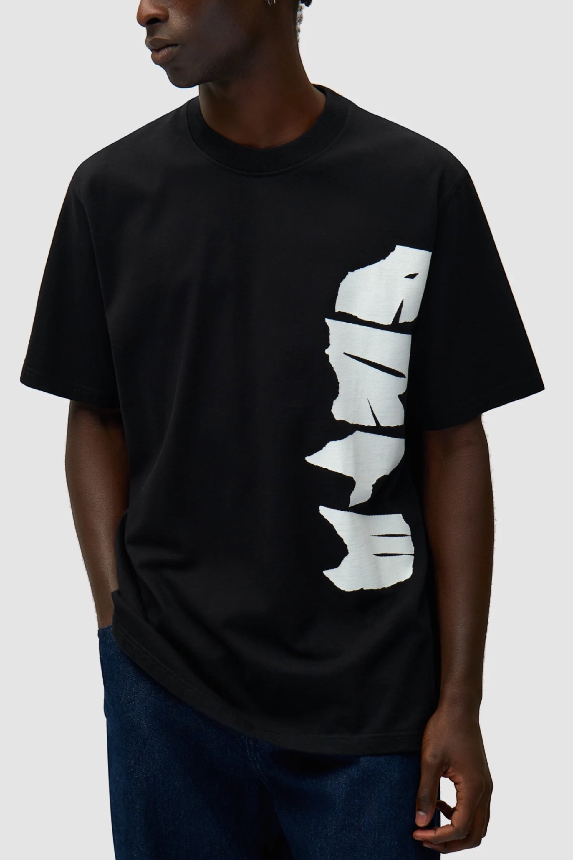 ARTE Side Logo T-Shirt Black | T-Shirt Coton Premium Logo Latéral