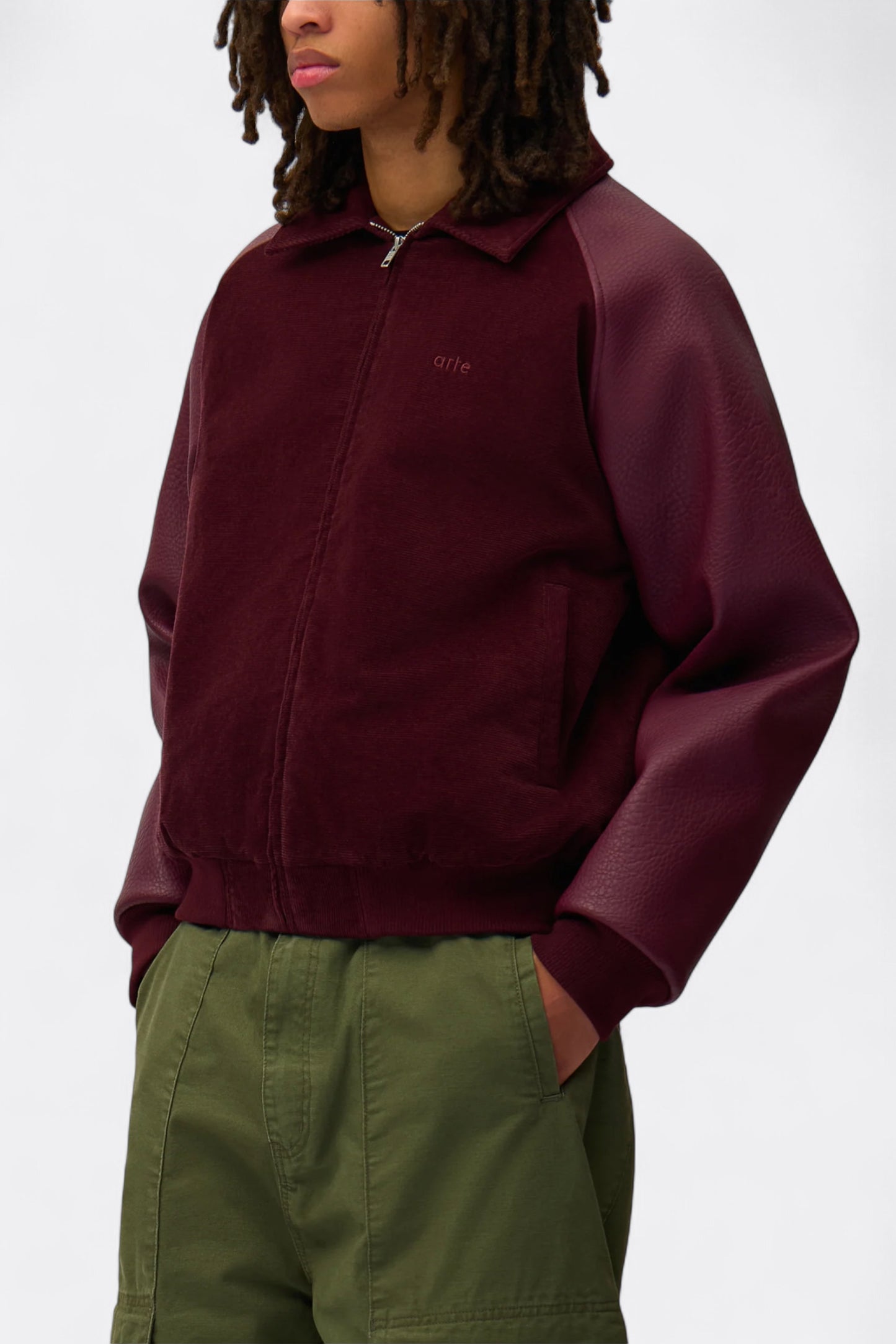 Arte - Varsity Jacket (Bordeaux)