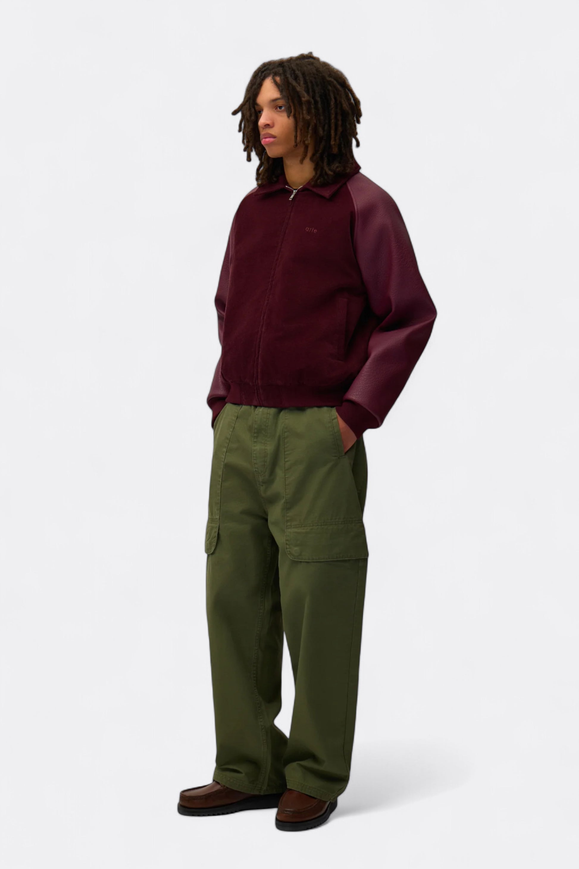 Arte - Varsity Jacket (Bordeaux)