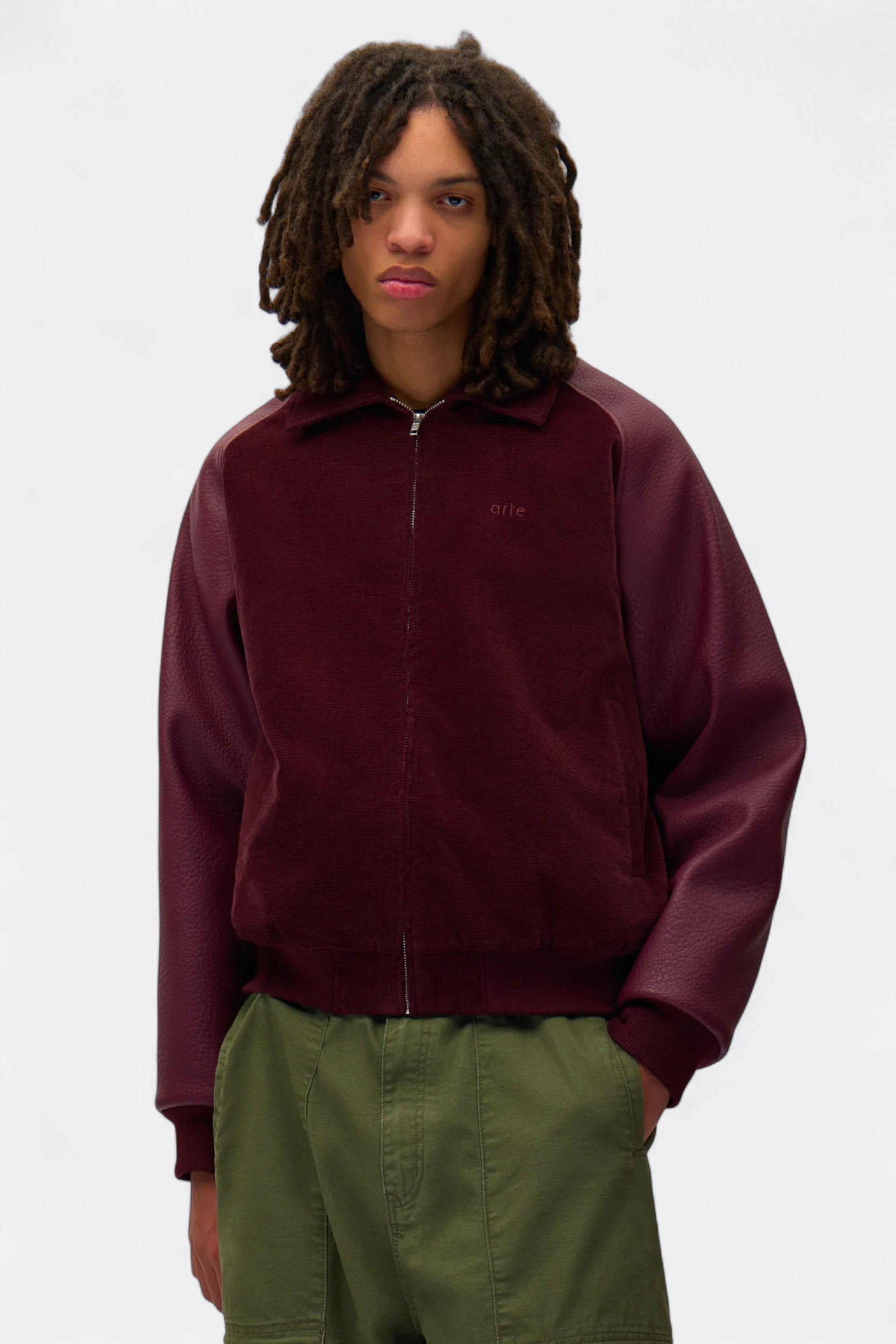 Arte - Varsity Jacket (Bordeaux)