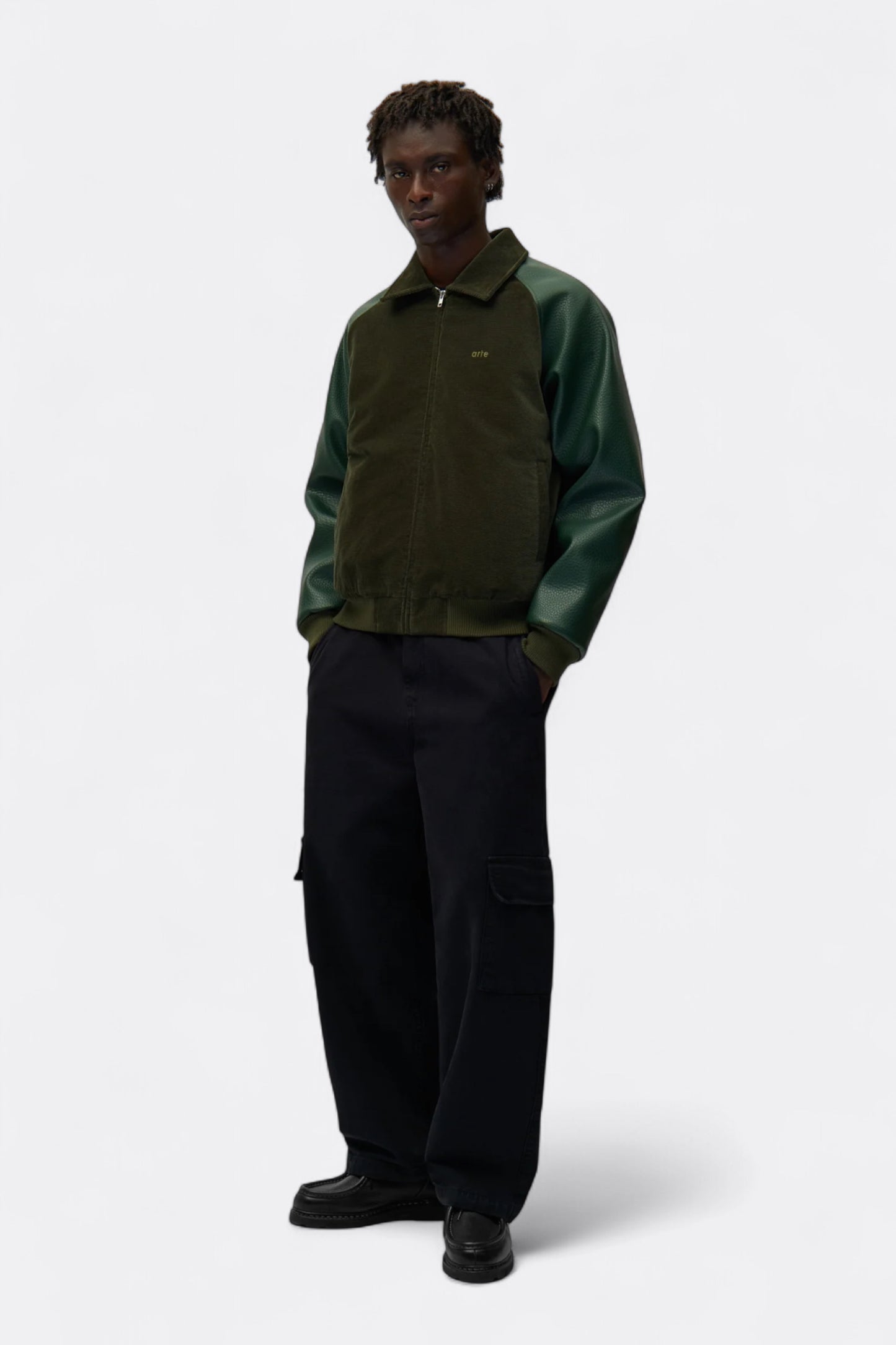 Arte - Varsity Jacket (Green)