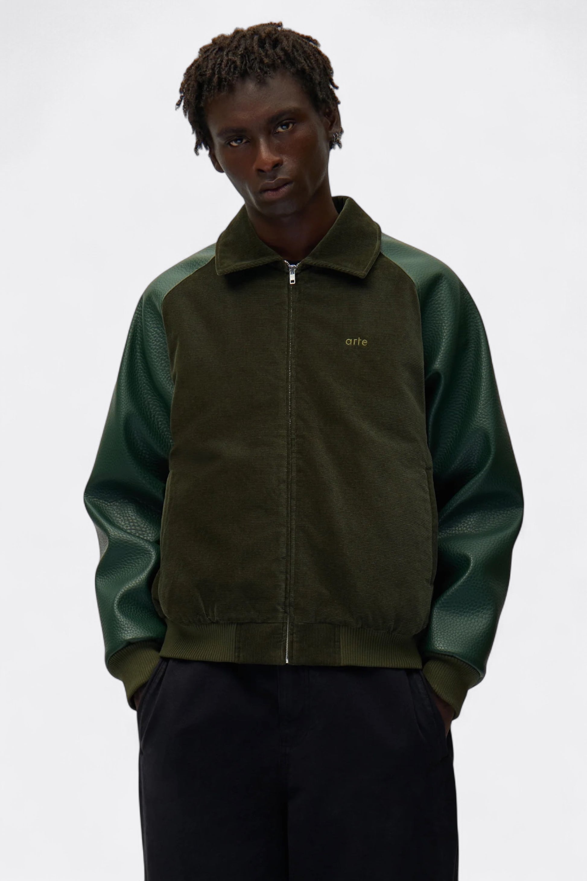 Arte - Varsity Jacket (Green)