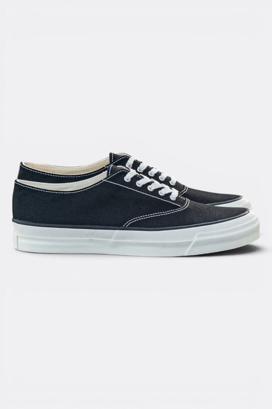 Asahi Deck 041 Black | Deck Shoe Canvas Japonais Semelle Chevrons Made in Japan | Edgar Bdx