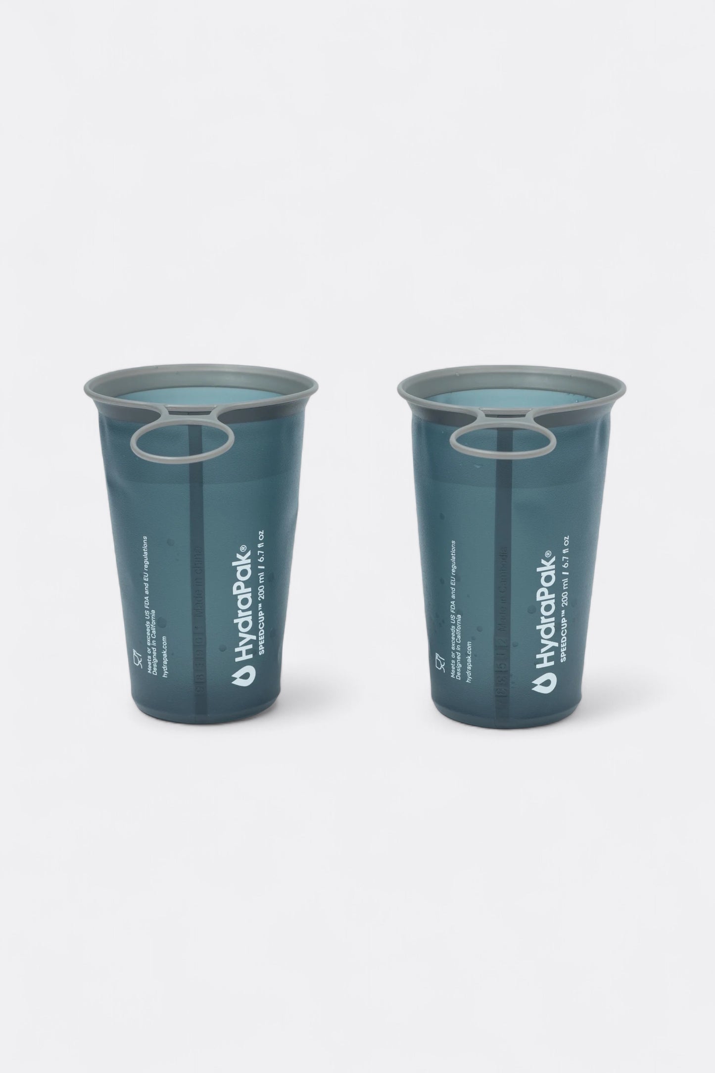 Satisfy - HydraPak® SpeedCup™ 2Pack 200ML (Dark Slate)