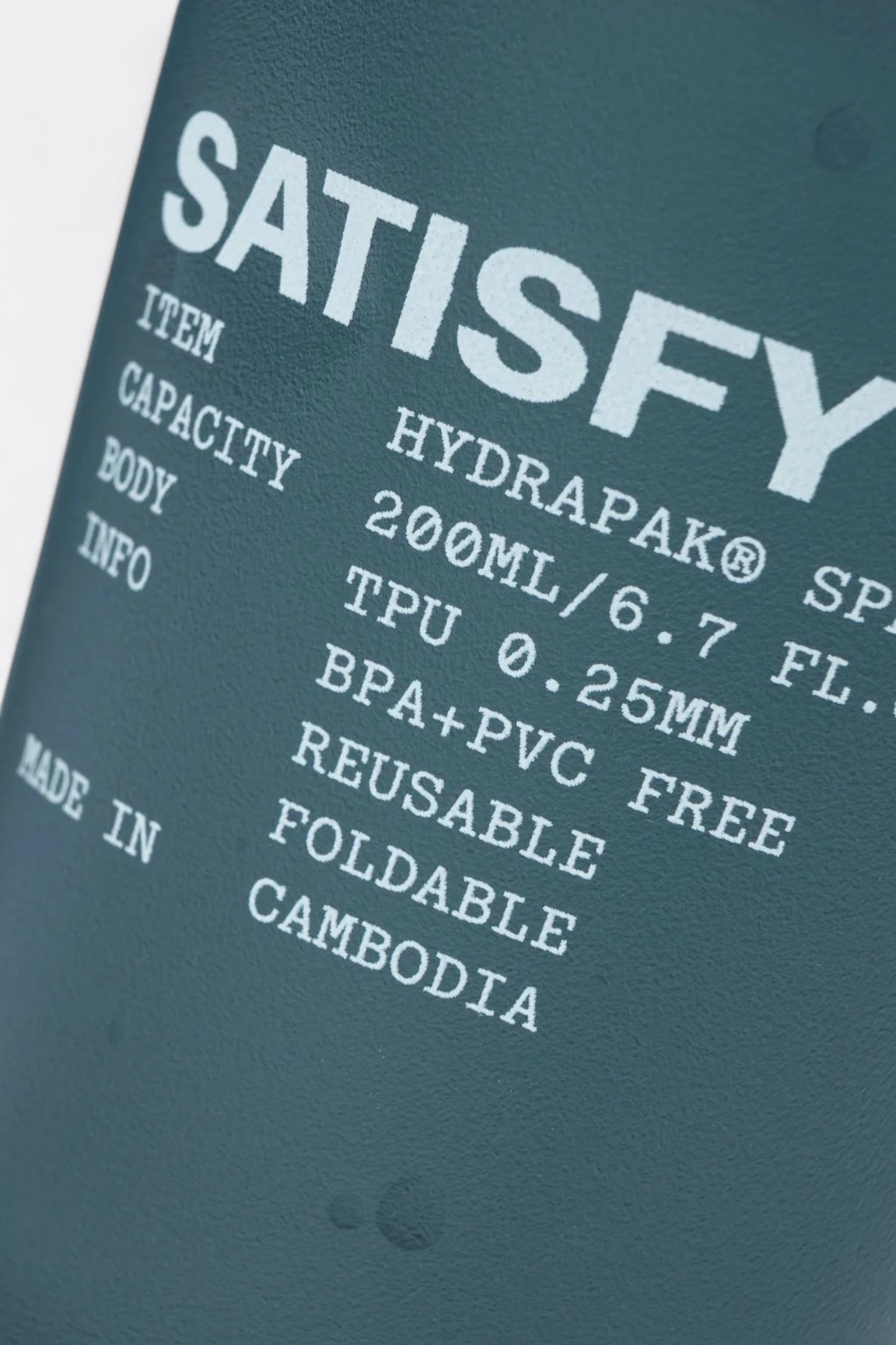 Satisfy - HydraPak® SpeedCup™ 2Pack 200ML (Dark Slate)