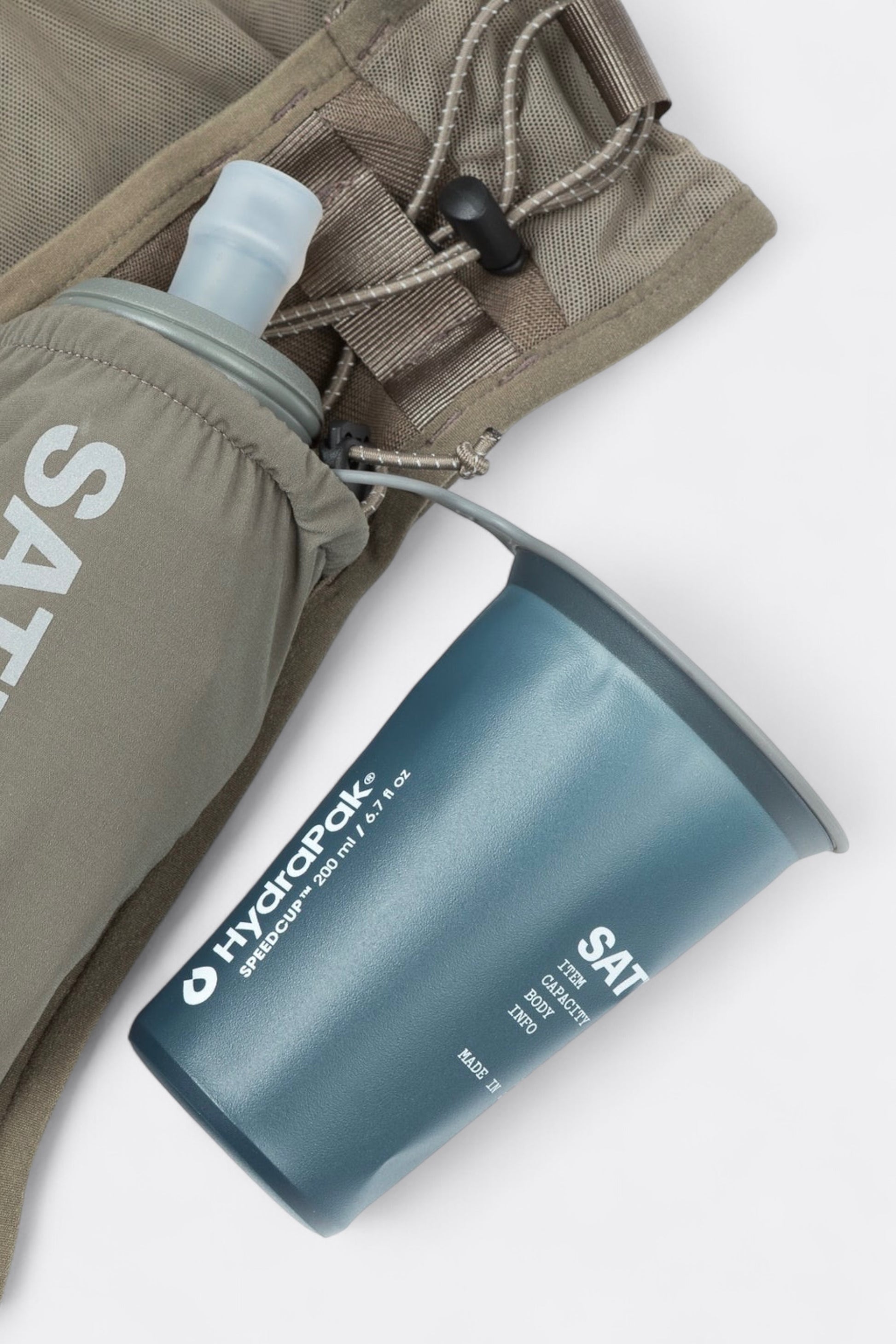 Satisfy - HydraPak® SpeedCup™ 2Pack 200ML (Dark Slate)