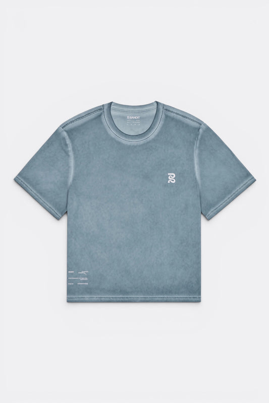 Bandit - Men's FrioSoft™ Performance Box Tee (Tranquil Blue SaltFade)