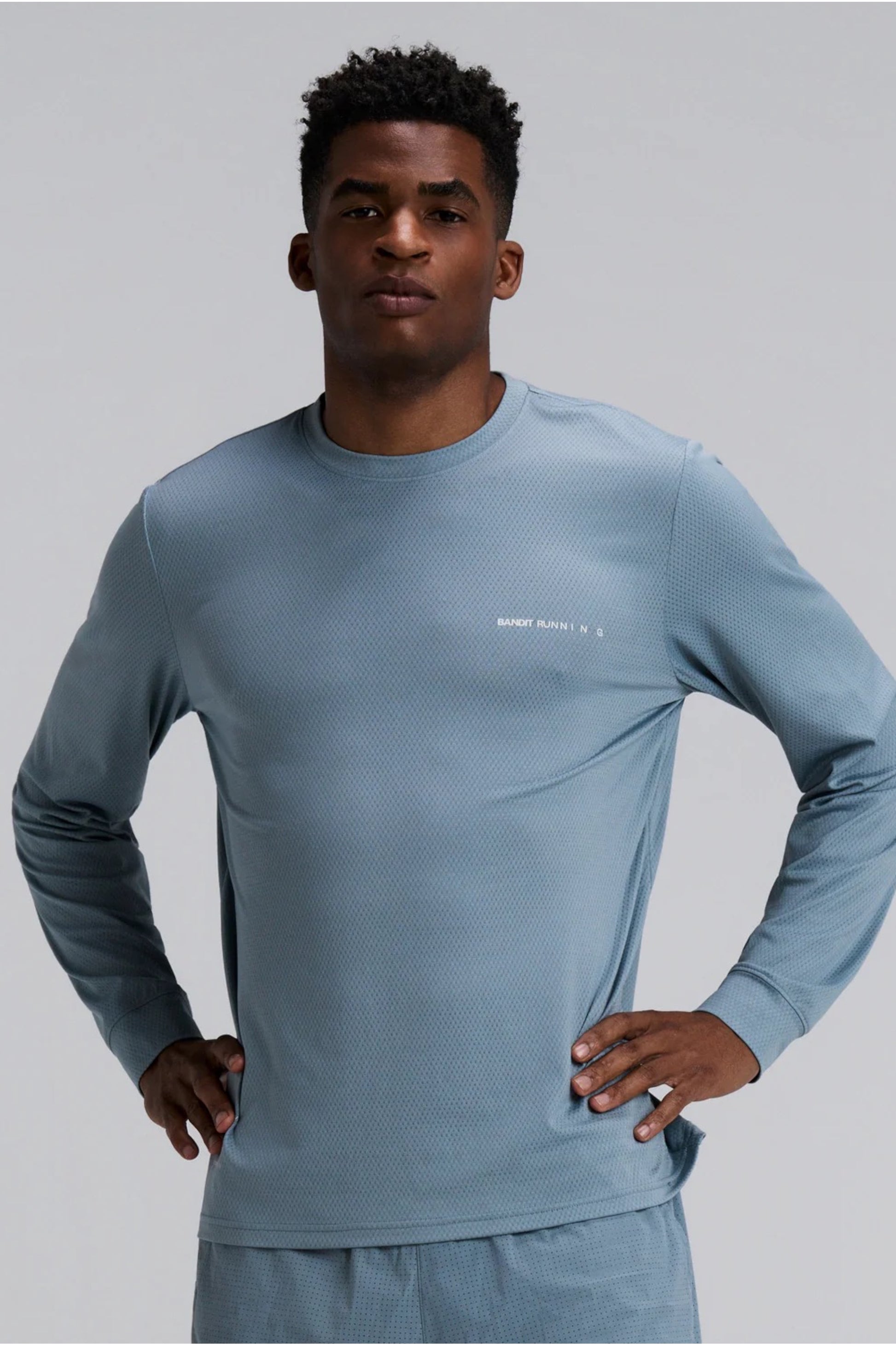 Bandit - Men's Micromesh™ Long Sleeve (Tranquil Blue)