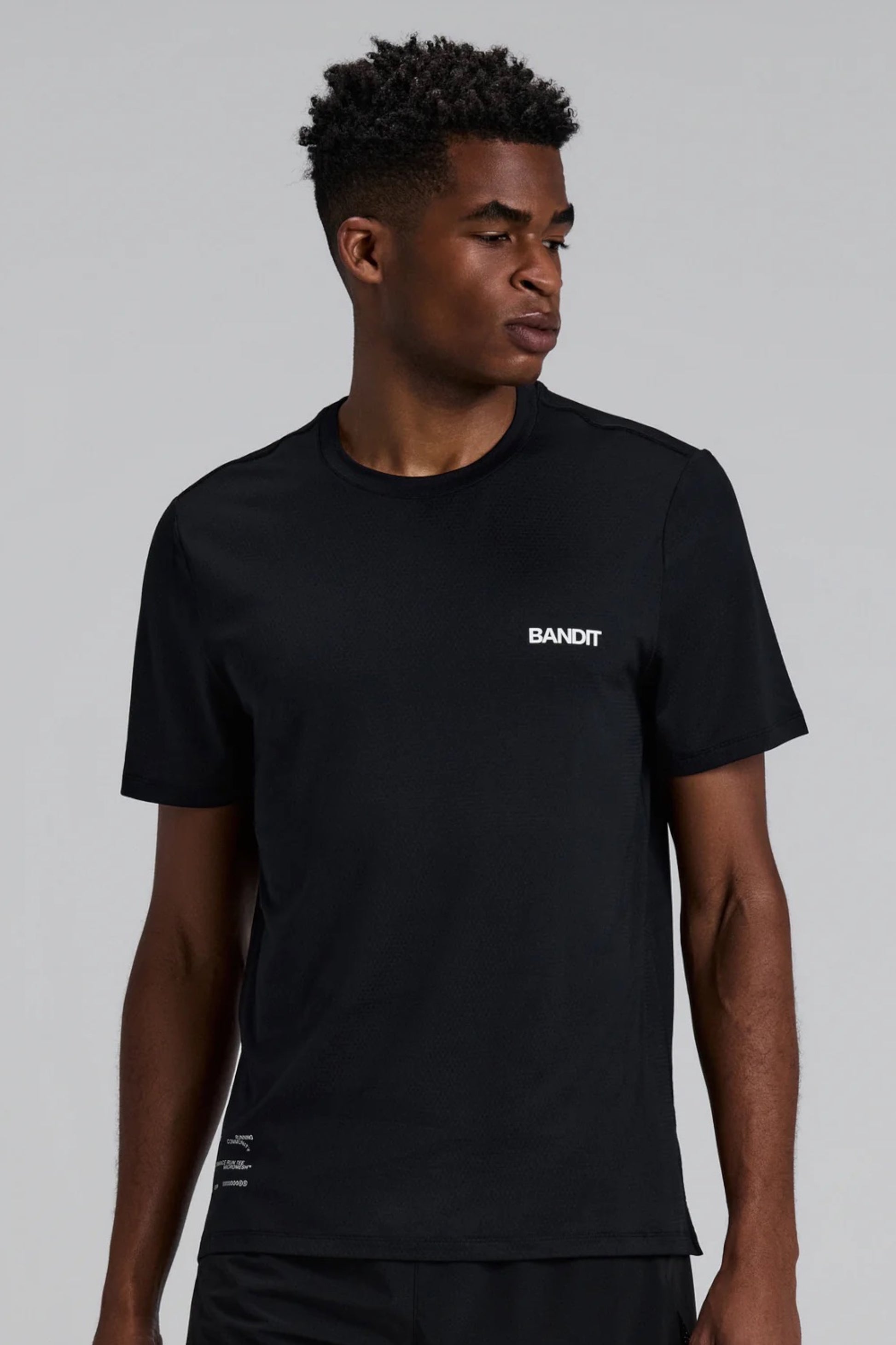 Bandit - Men's Micromesh™ Run Tee (Black)