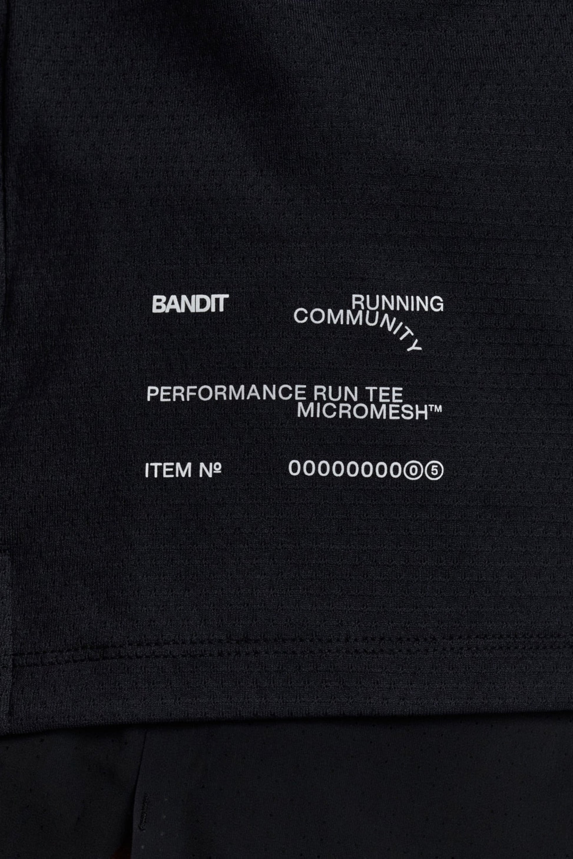 Bandit - Men's Micromesh™ Run Tee (Black)