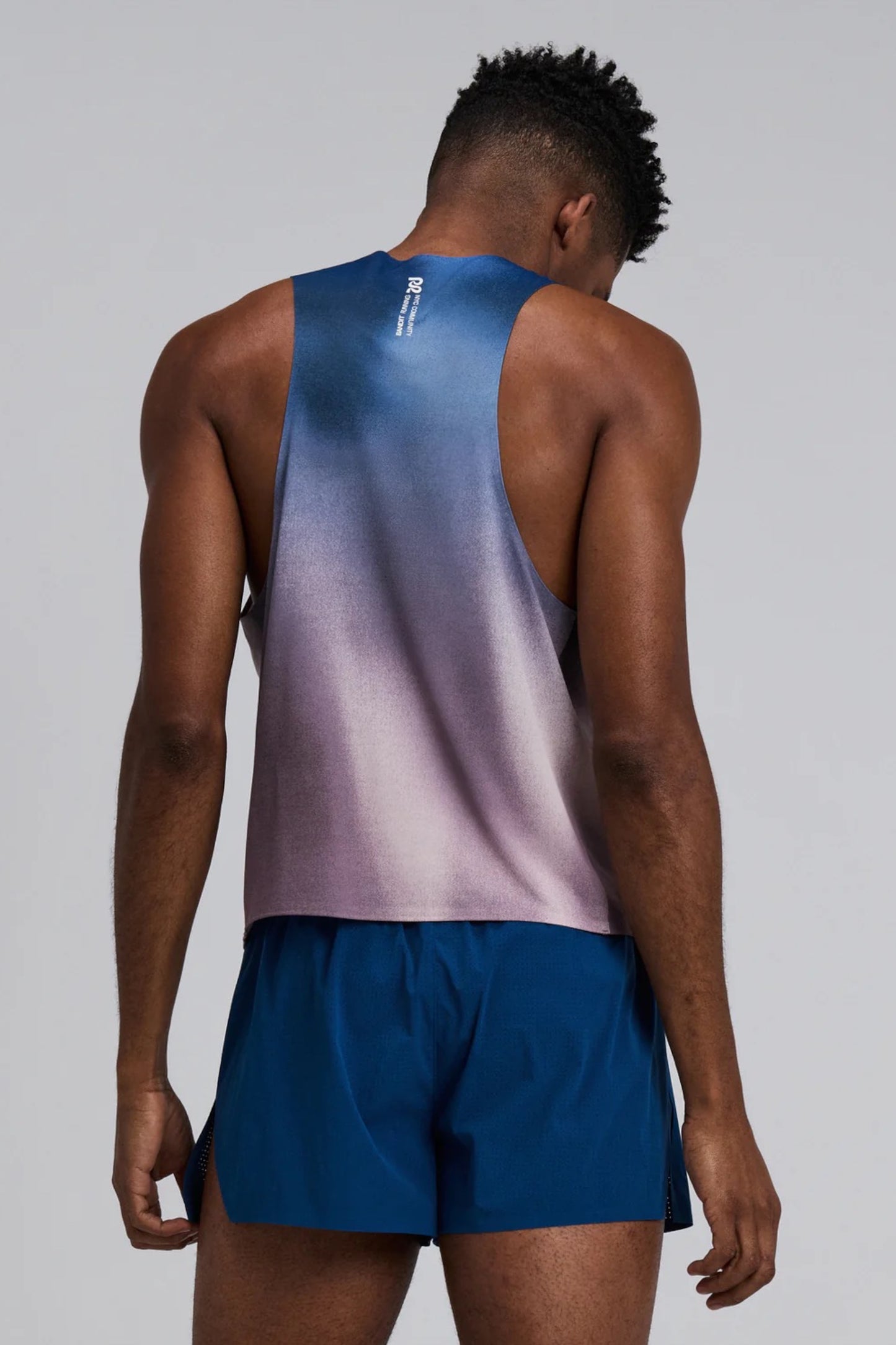 Bandit - Men's Specter™ Shorty Race Singlet (Flow State Aegean Multi)