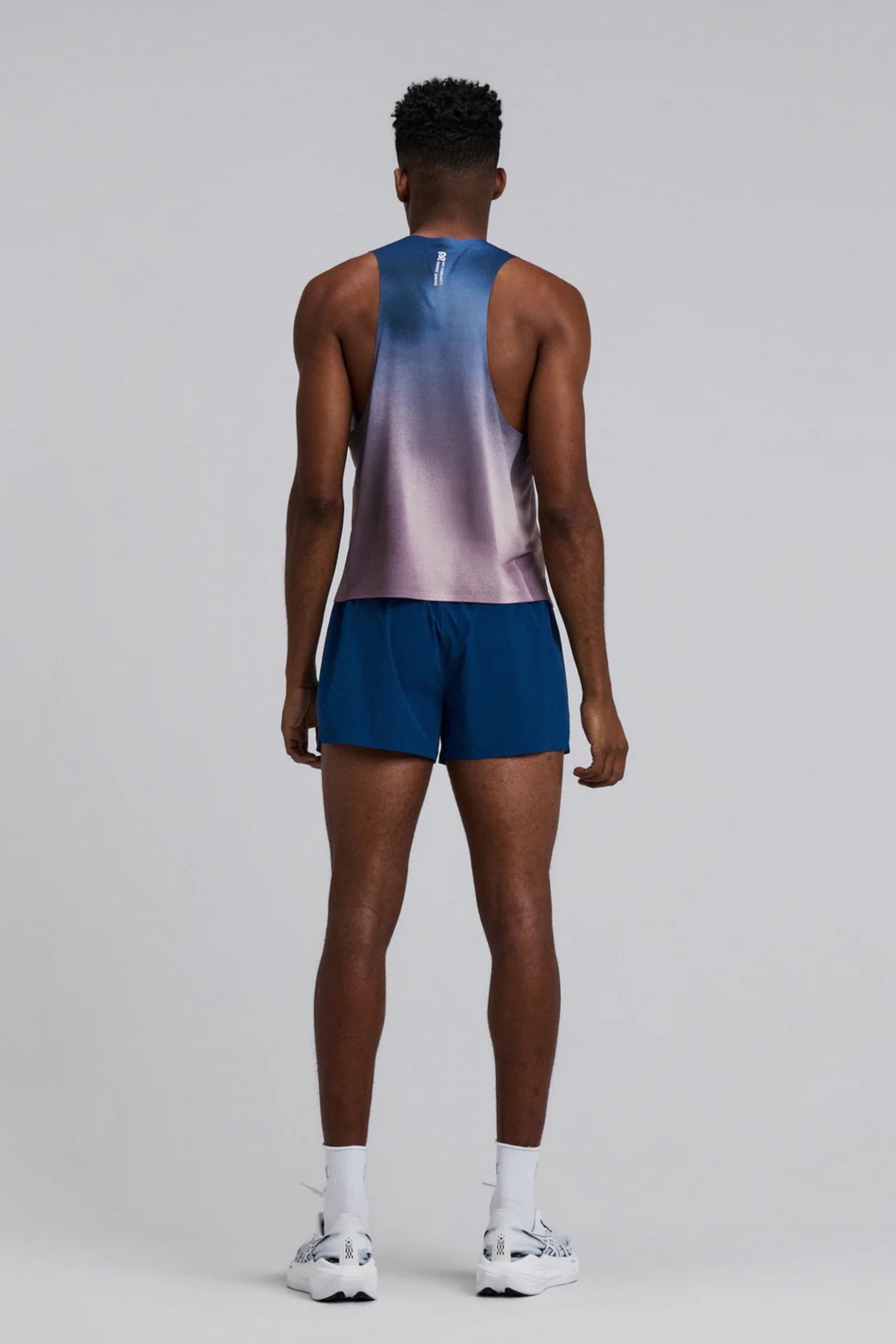 Bandit - Men's Specter™ Shorty Race Singlet (Flow State Aegean Multi)