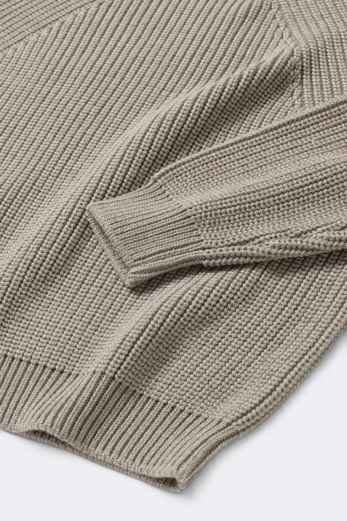 BATONER Signature Crew Neck Gray | Pull Mérinos | Edgar Bdx