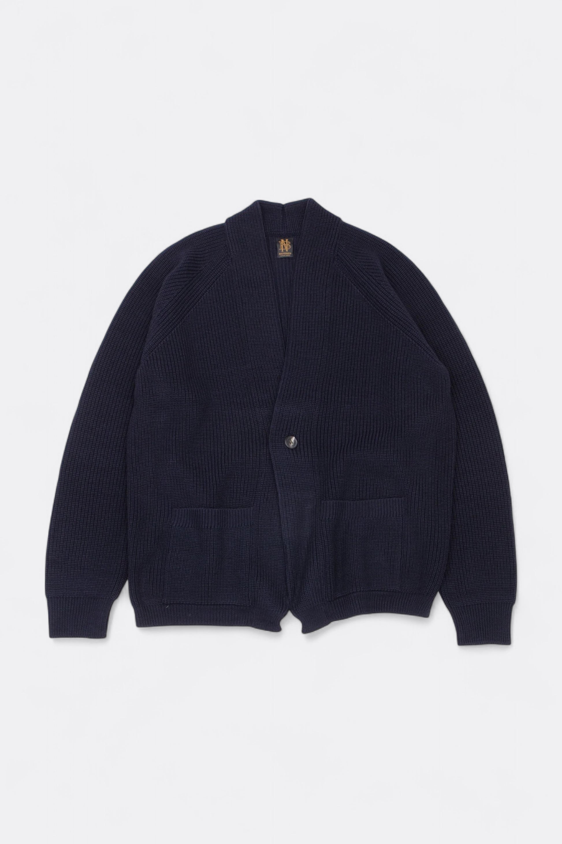 Batoner - Waso 1 Button Cardigan (Navy)