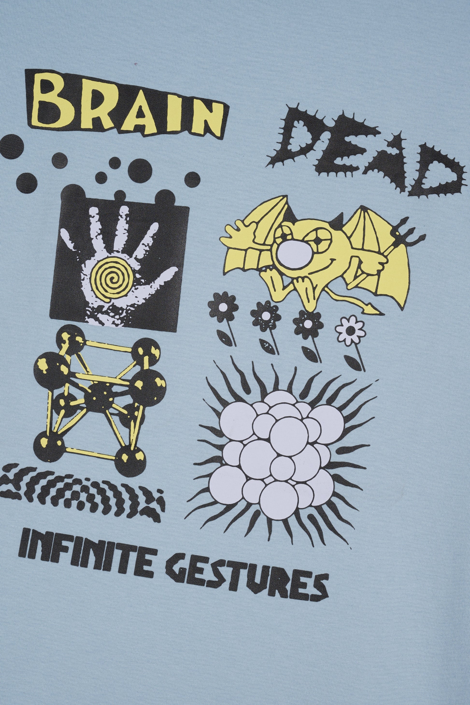 Brain Dead - Infinite Gestures T-Shirt (Slate)