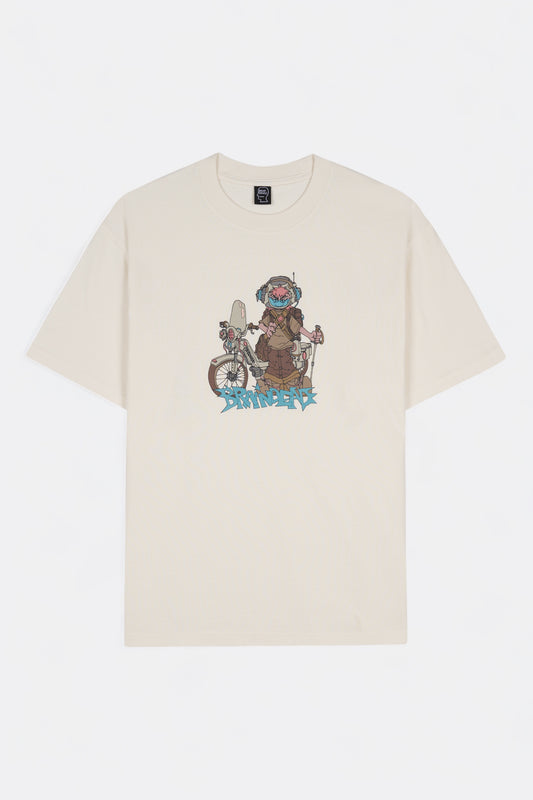 Brain Dead - Moto Hiker T-Shirt (Natural)