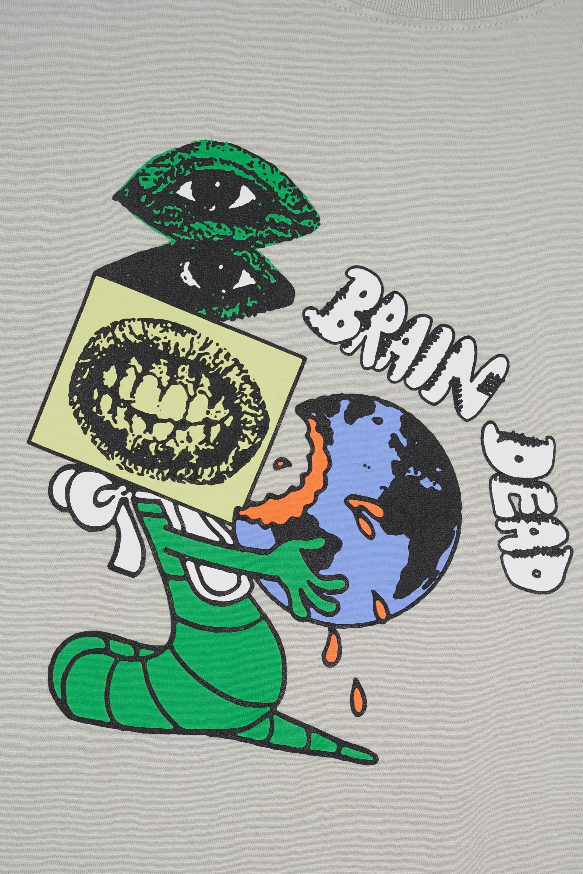 Brain Dead - Worm Food T-Shirt (Cement)