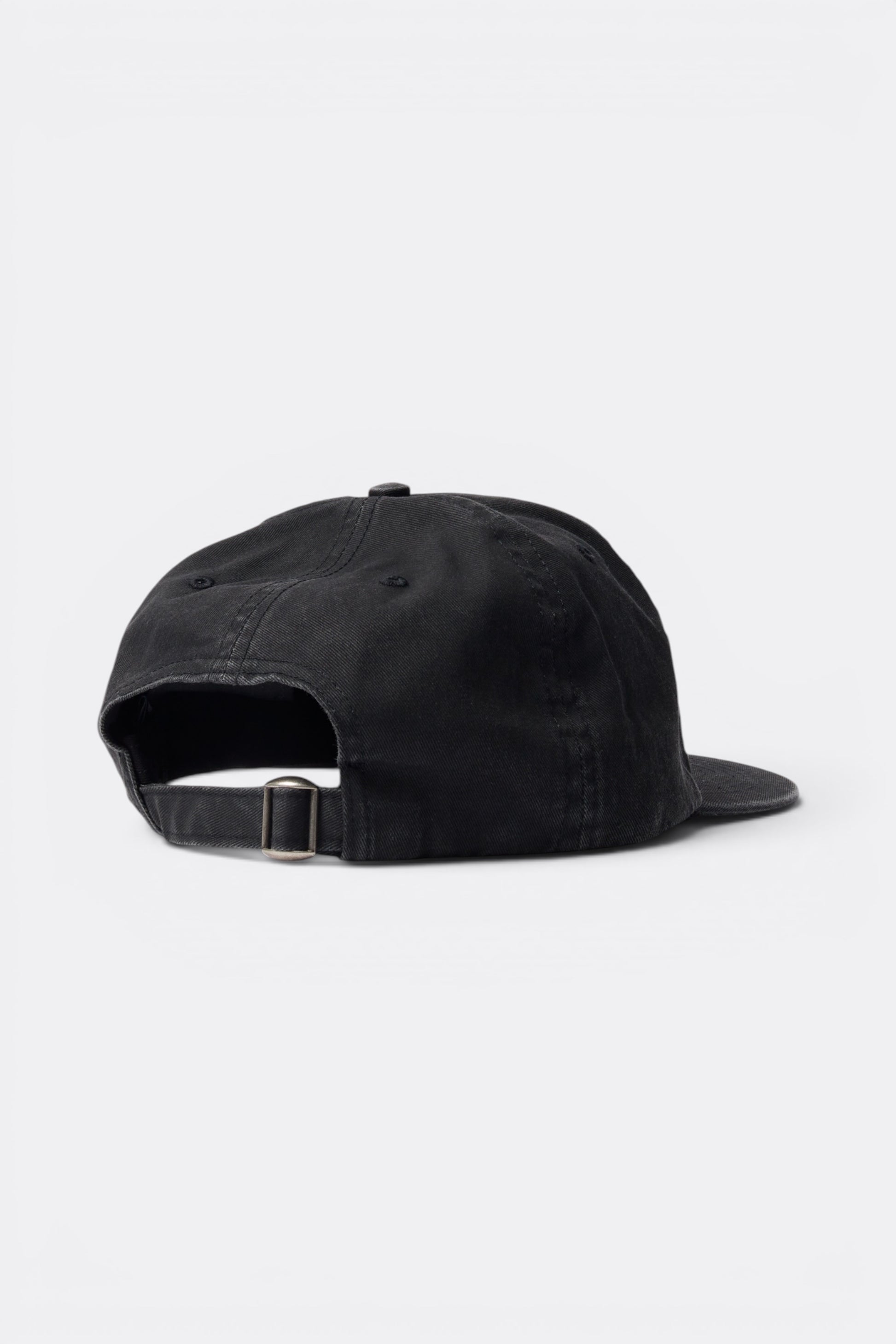 By Parra 1976 Logo 6 Panels Hat Black | Casquette Sergé Coton Californie | Edgar Bdx