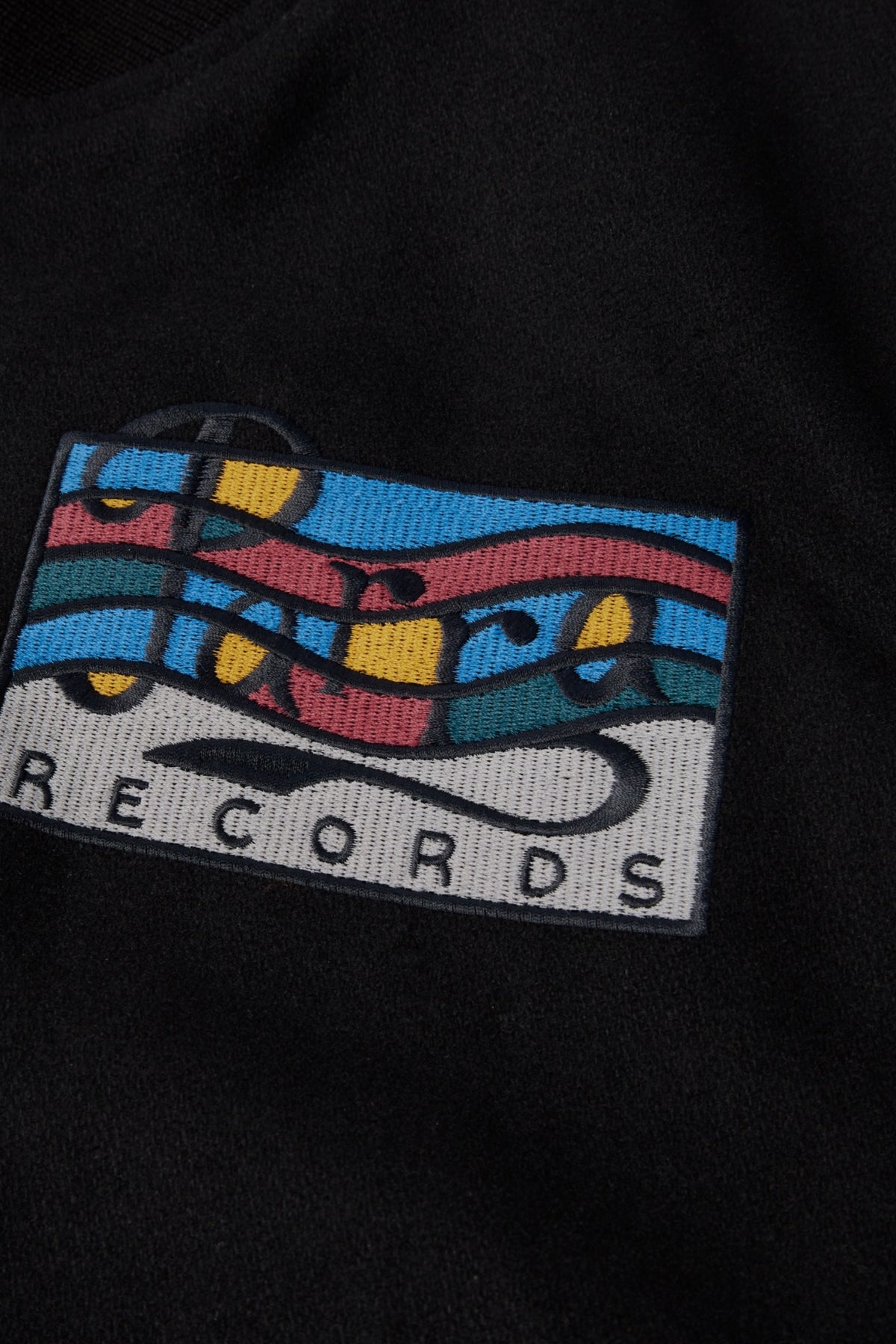 BY PARRA All The Best Varsity Jacket Black | Edgar Bdx