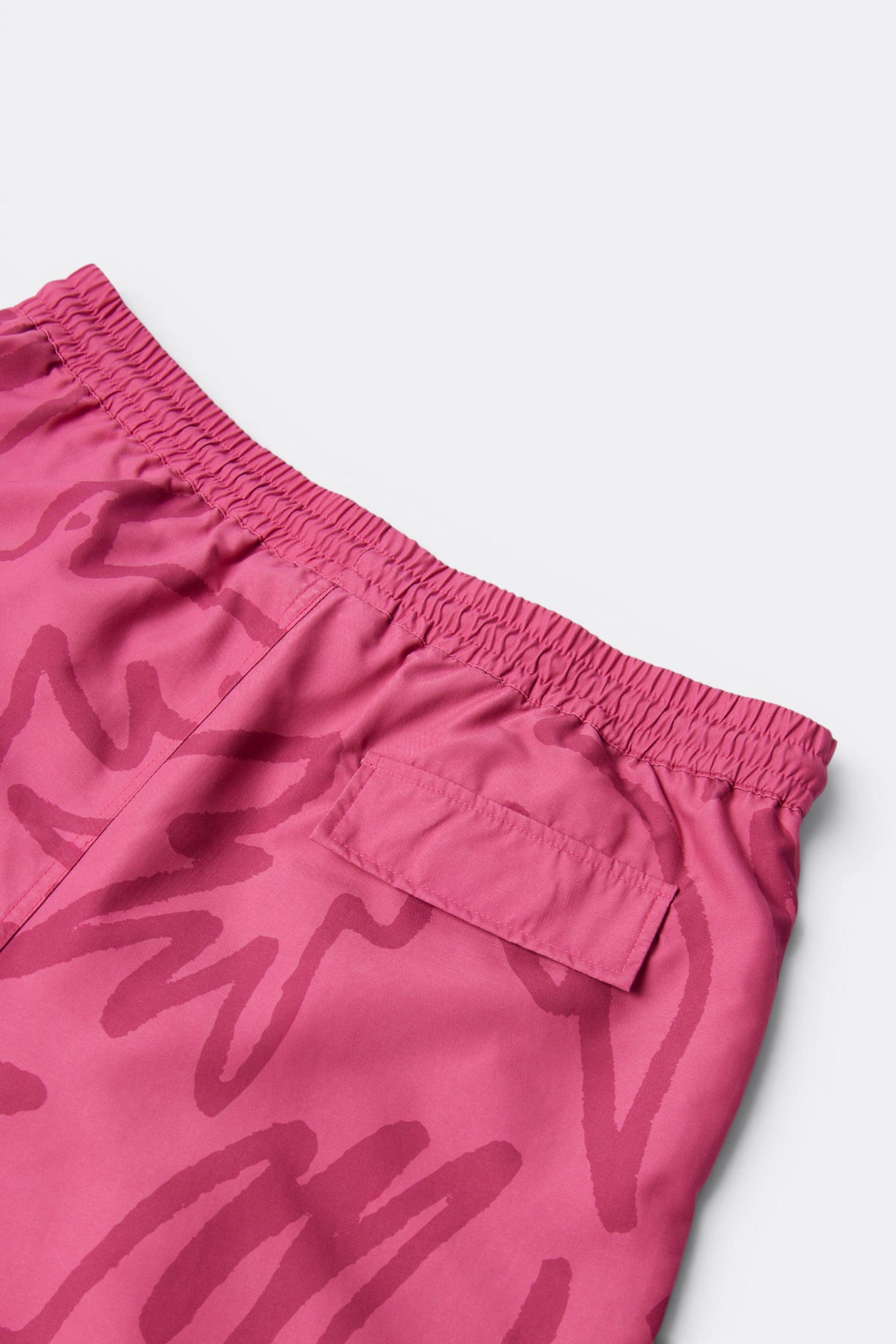 By Parra Birds Fly Free Swim Short Purple Pink | Short de Bain Imprimé | Edgar Bdx