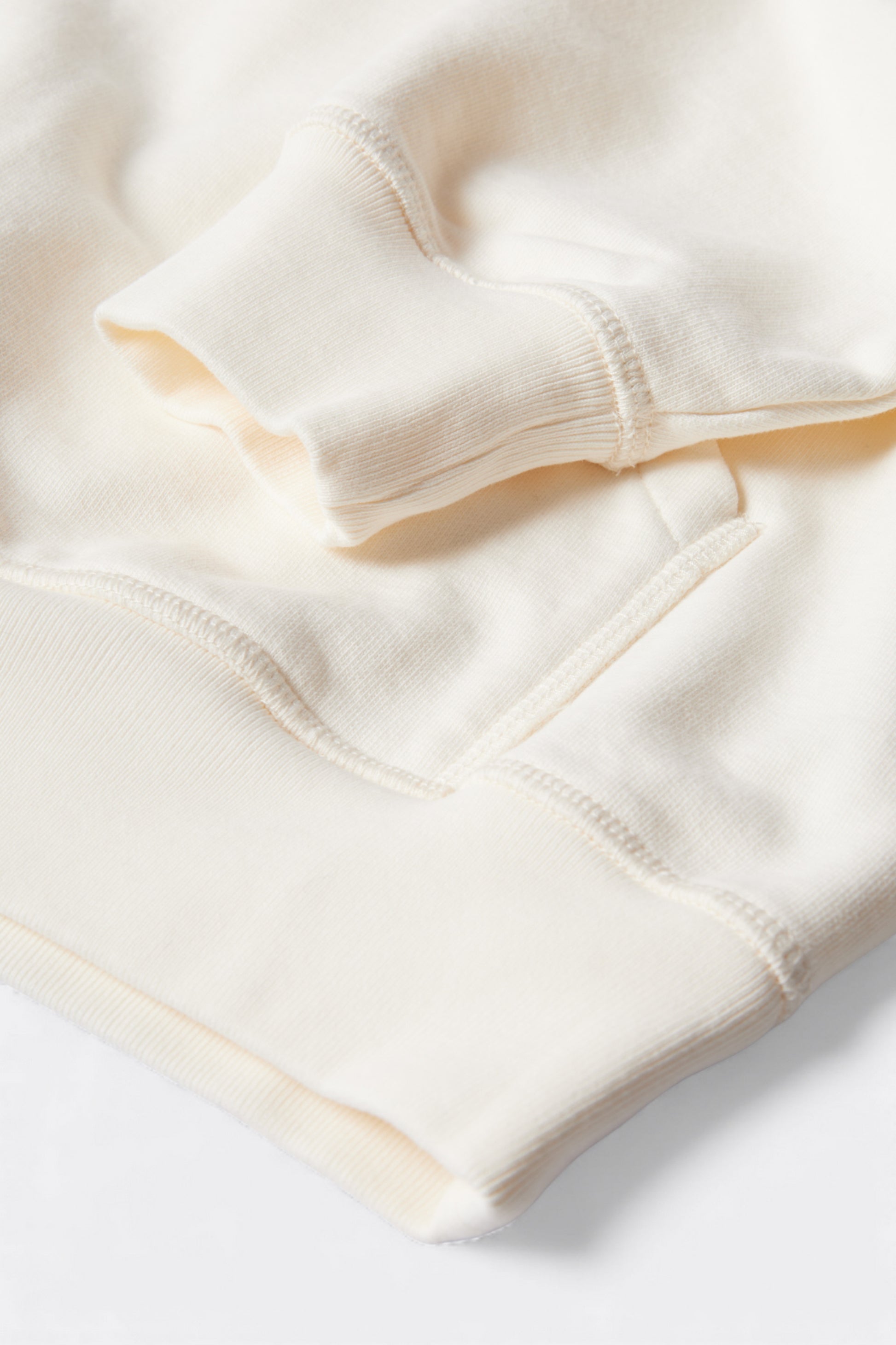 By Parra - Circled Script Logo Hooded Sweatshirt (Off White)