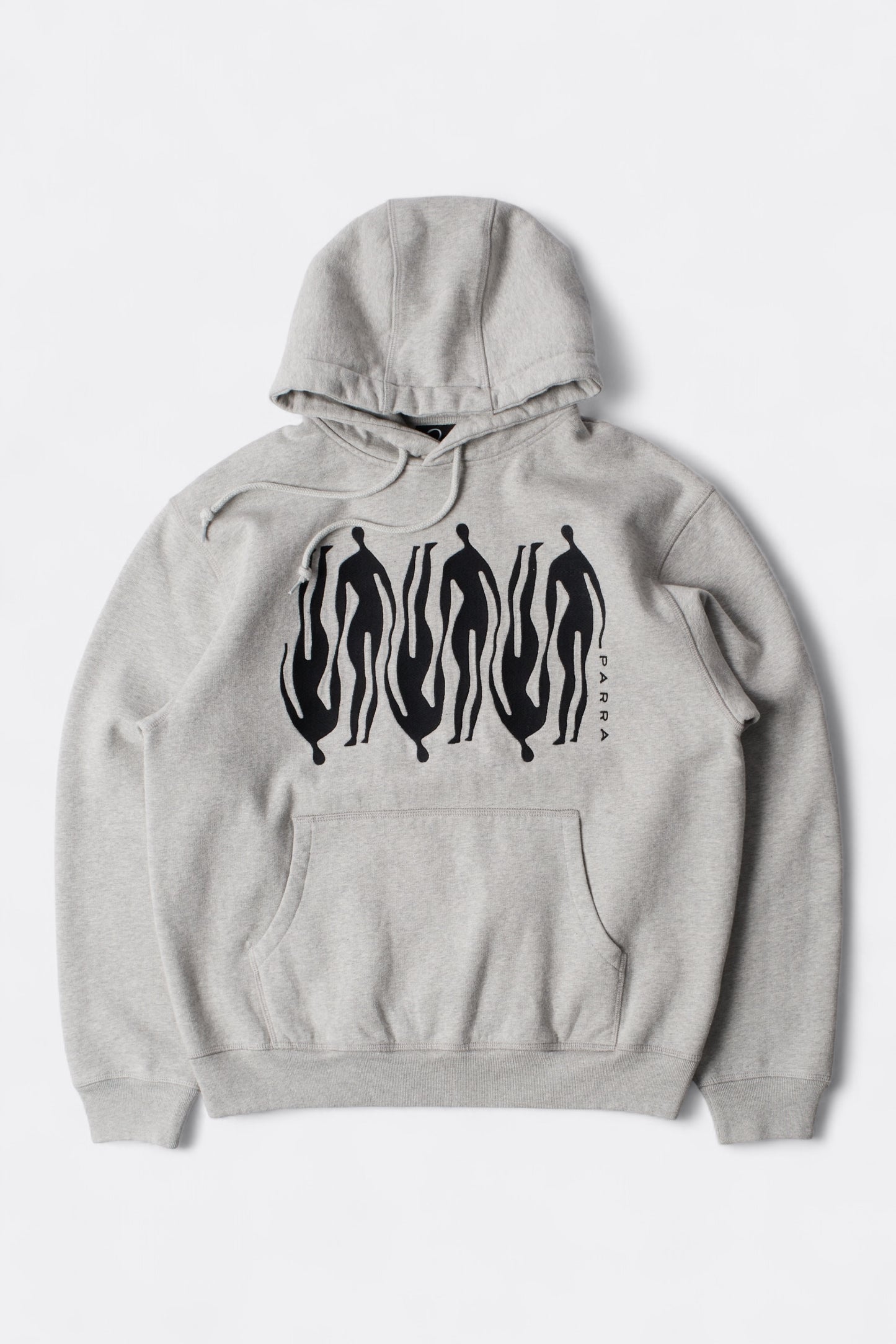 By Parra - Connected Guy Hooded Sweatshirt (Heather Grey)