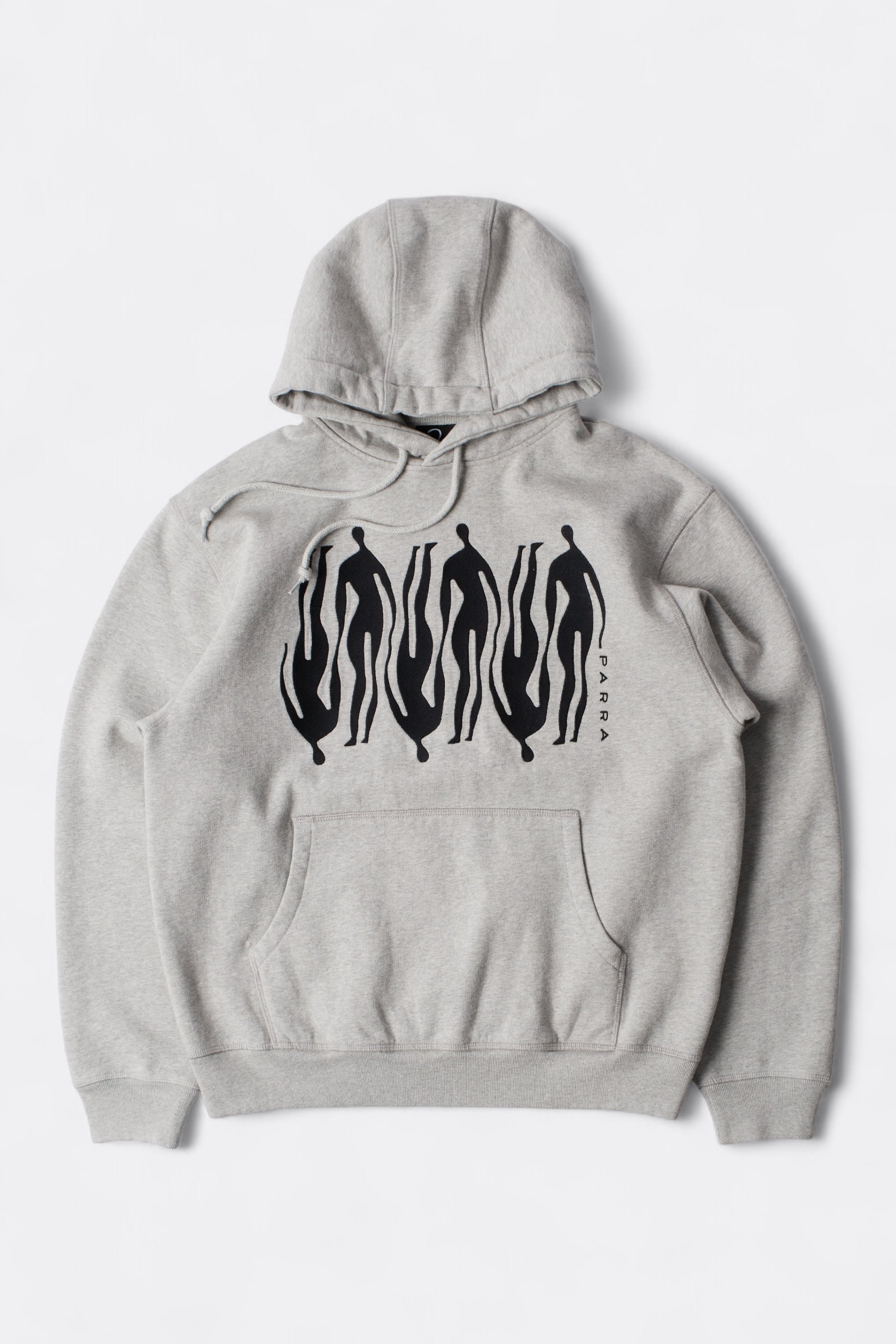 By Parra - Connected Guy Hooded Sweatshirt (Heather Grey)