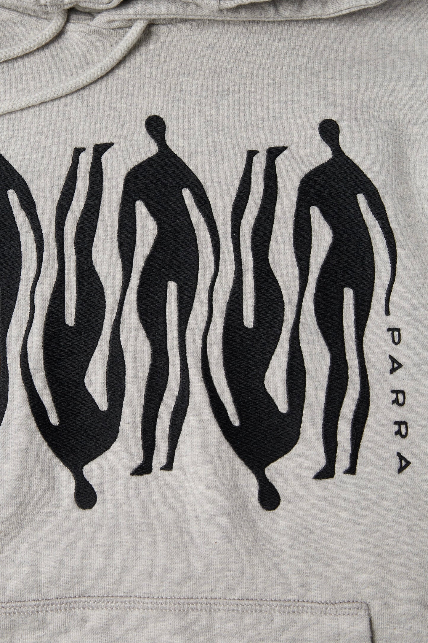 By Parra - Connected Guy Hooded Sweatshirt (Heather Grey)