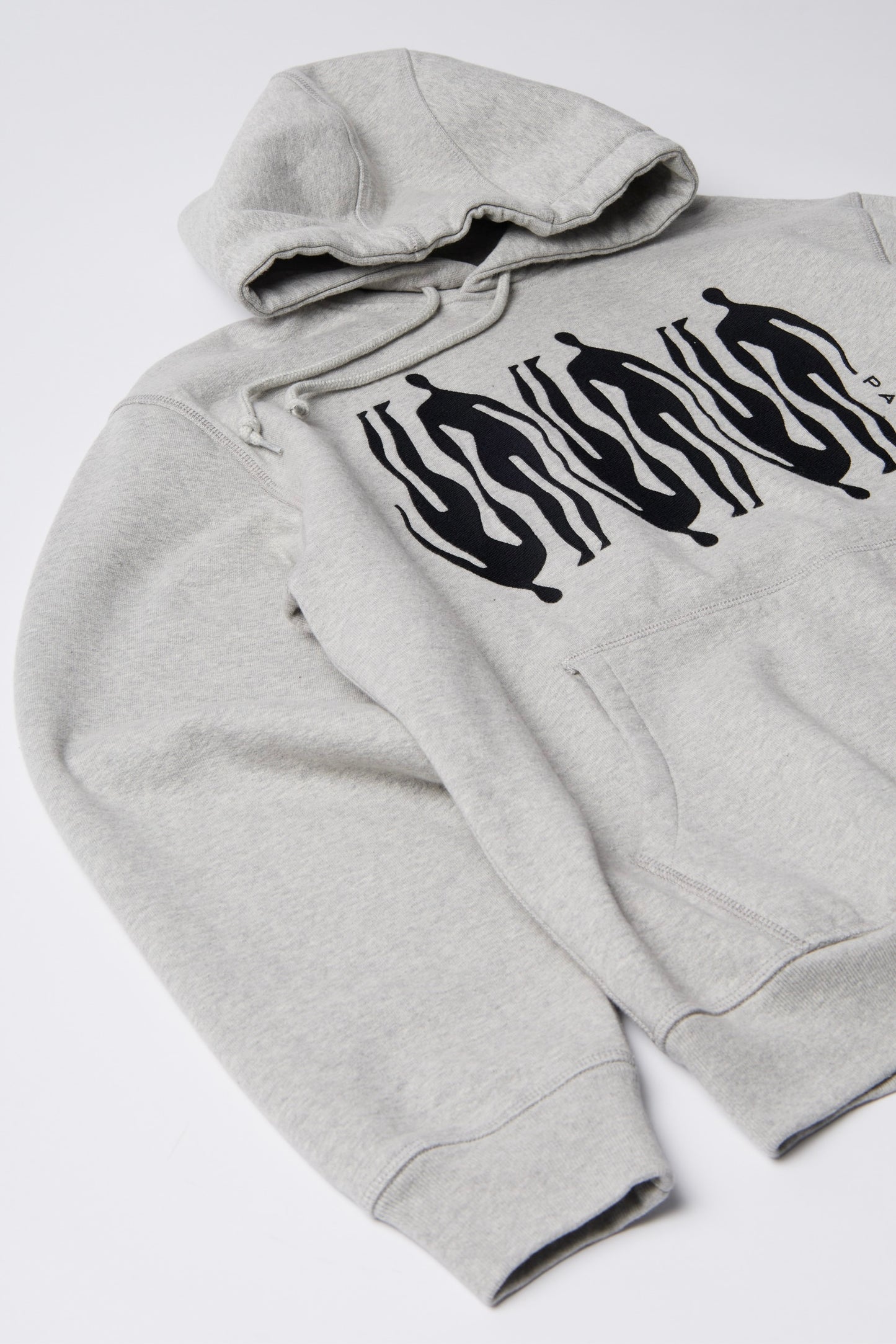 By Parra - Connected Guy Hooded Sweatshirt (Heather Grey)