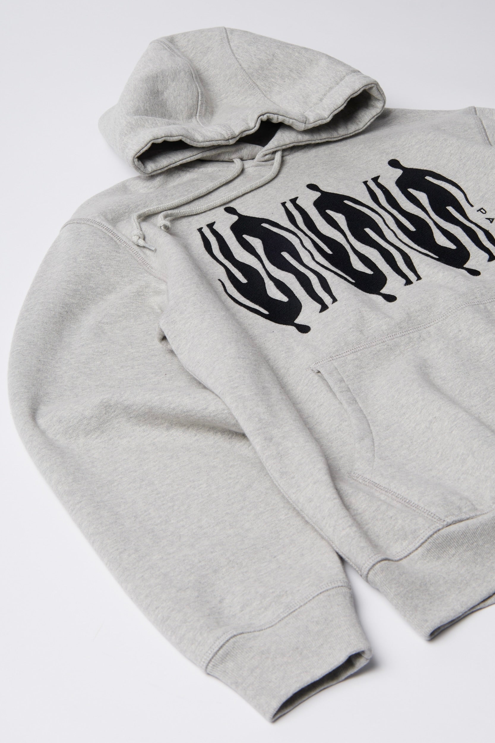 By Parra - Connected Guy Hooded Sweatshirt (Heather Grey)