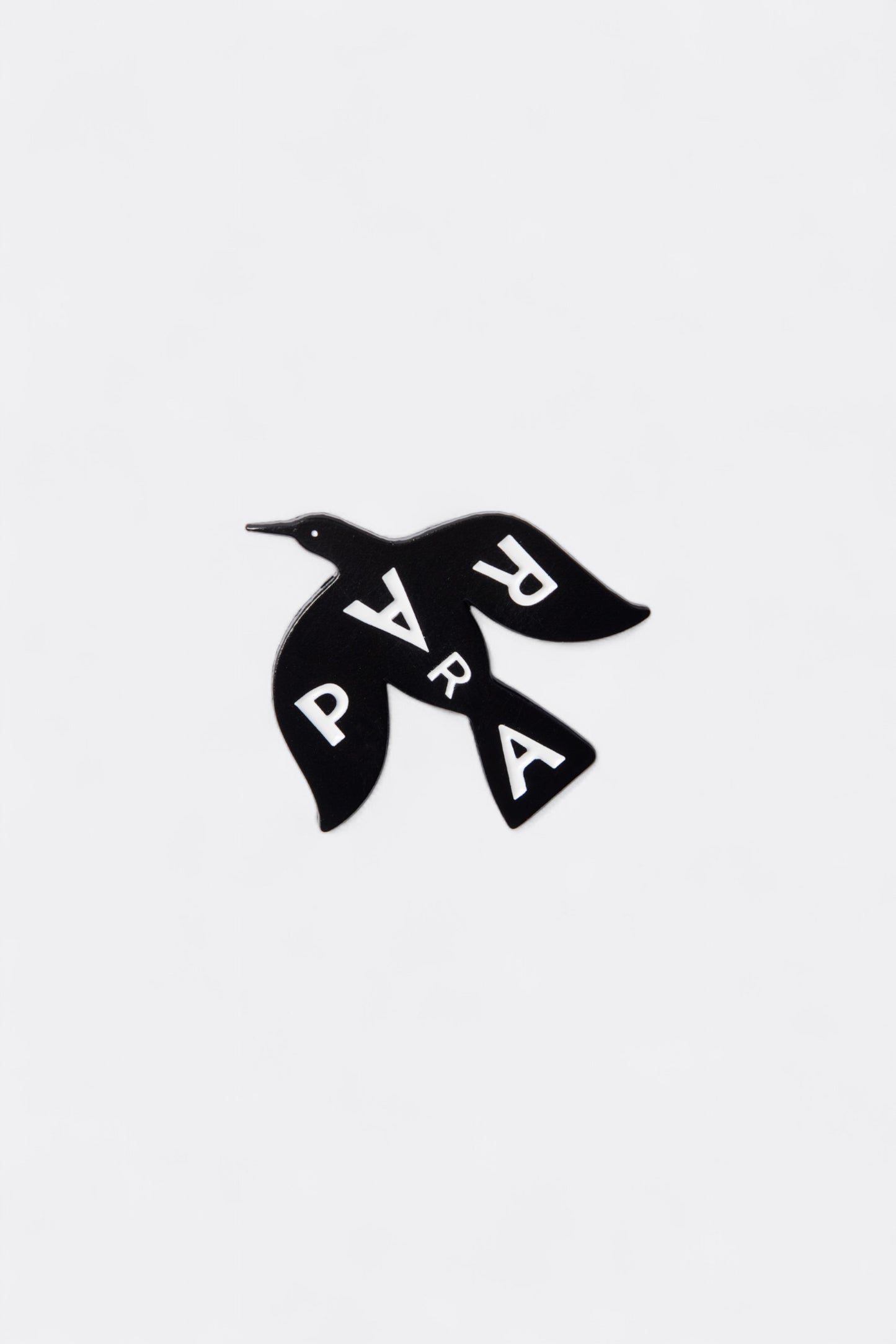 By Parra - Crow Enamel Pin (Black)