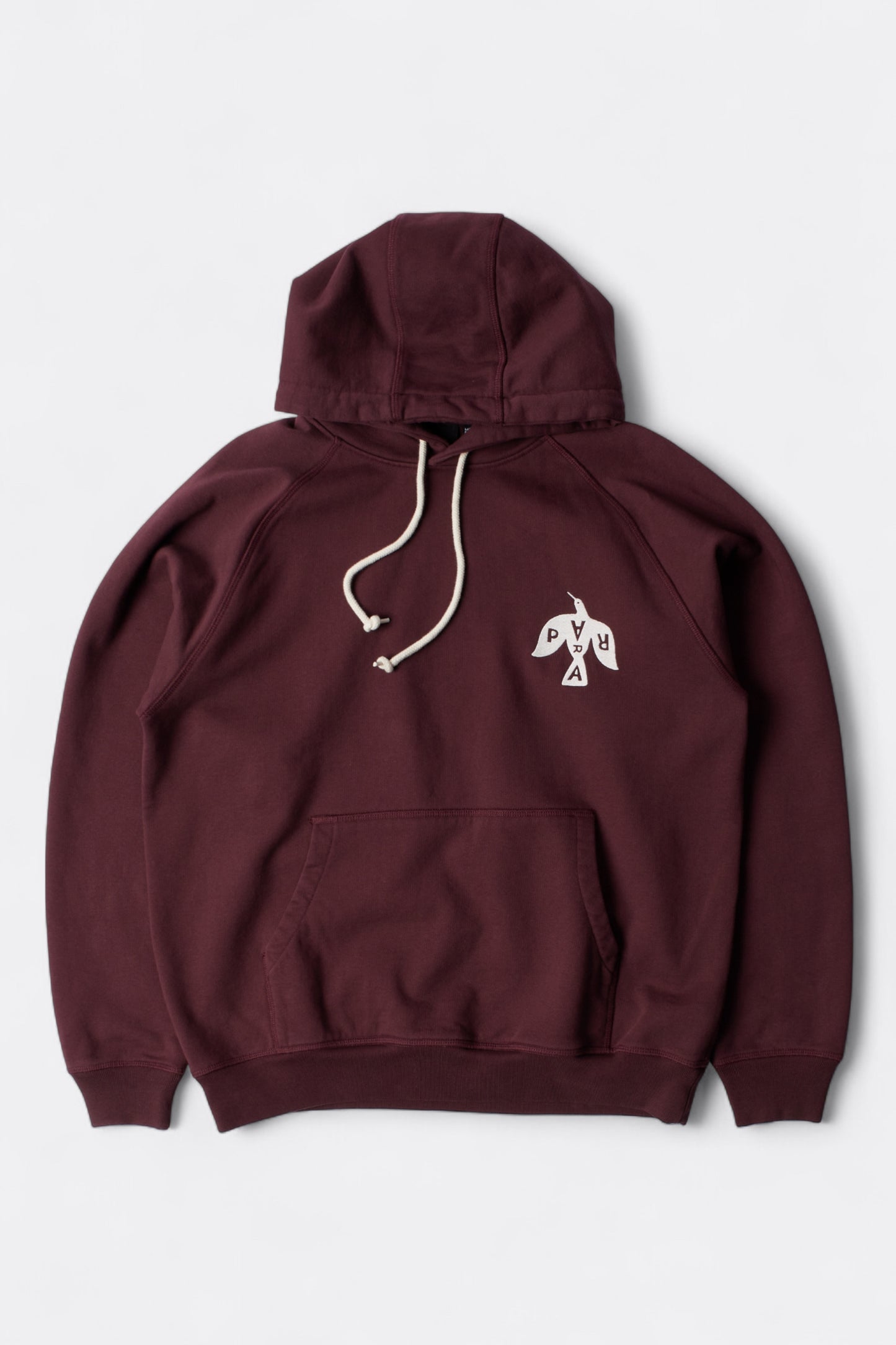 By Parra - Crow Logo Hooded Sweatshirt (Dark Burgundy)