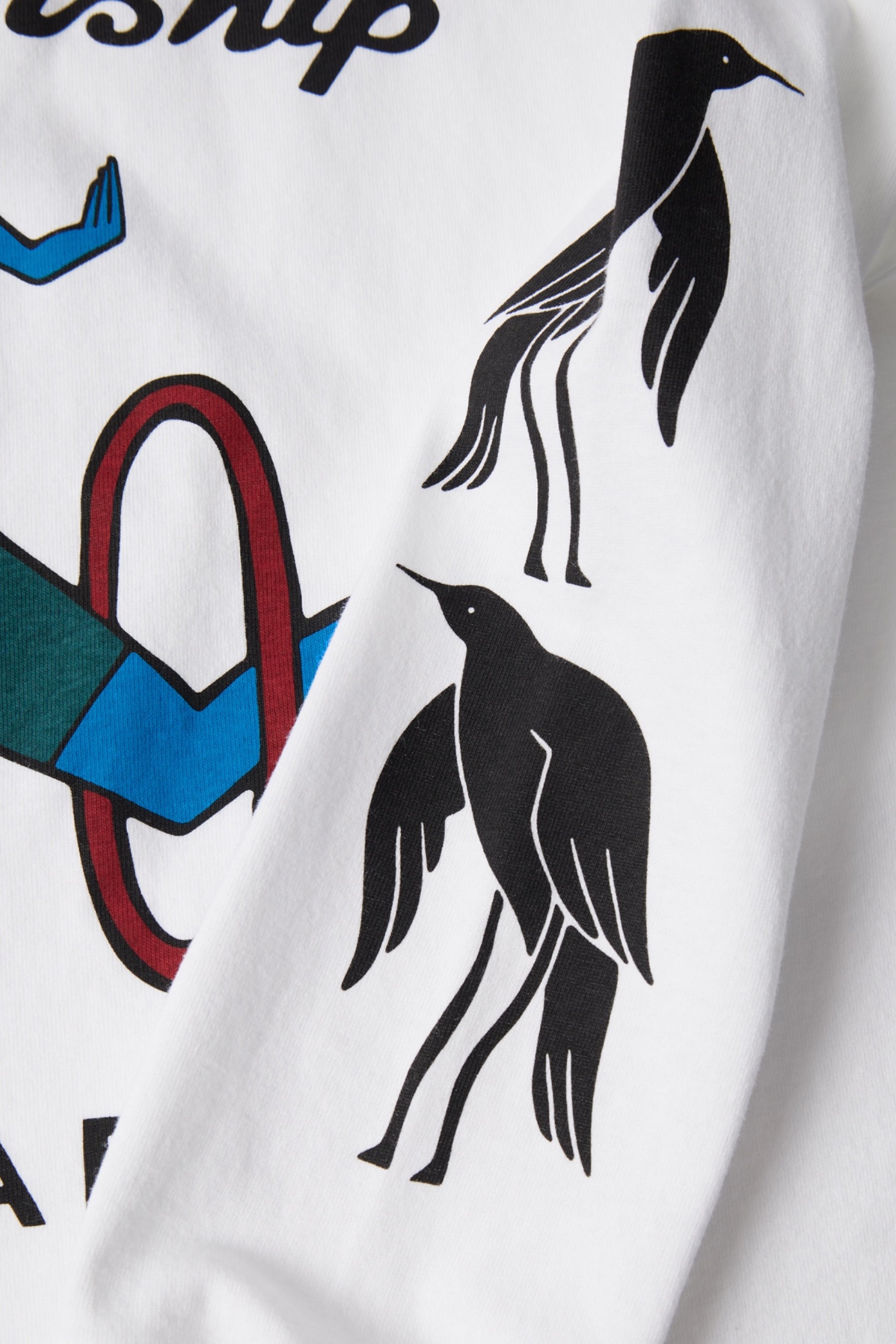 By Parra Divine Hammer Long Sleeve T-Shirt White | T-Shirt Manches Longues | Edgar Bdx