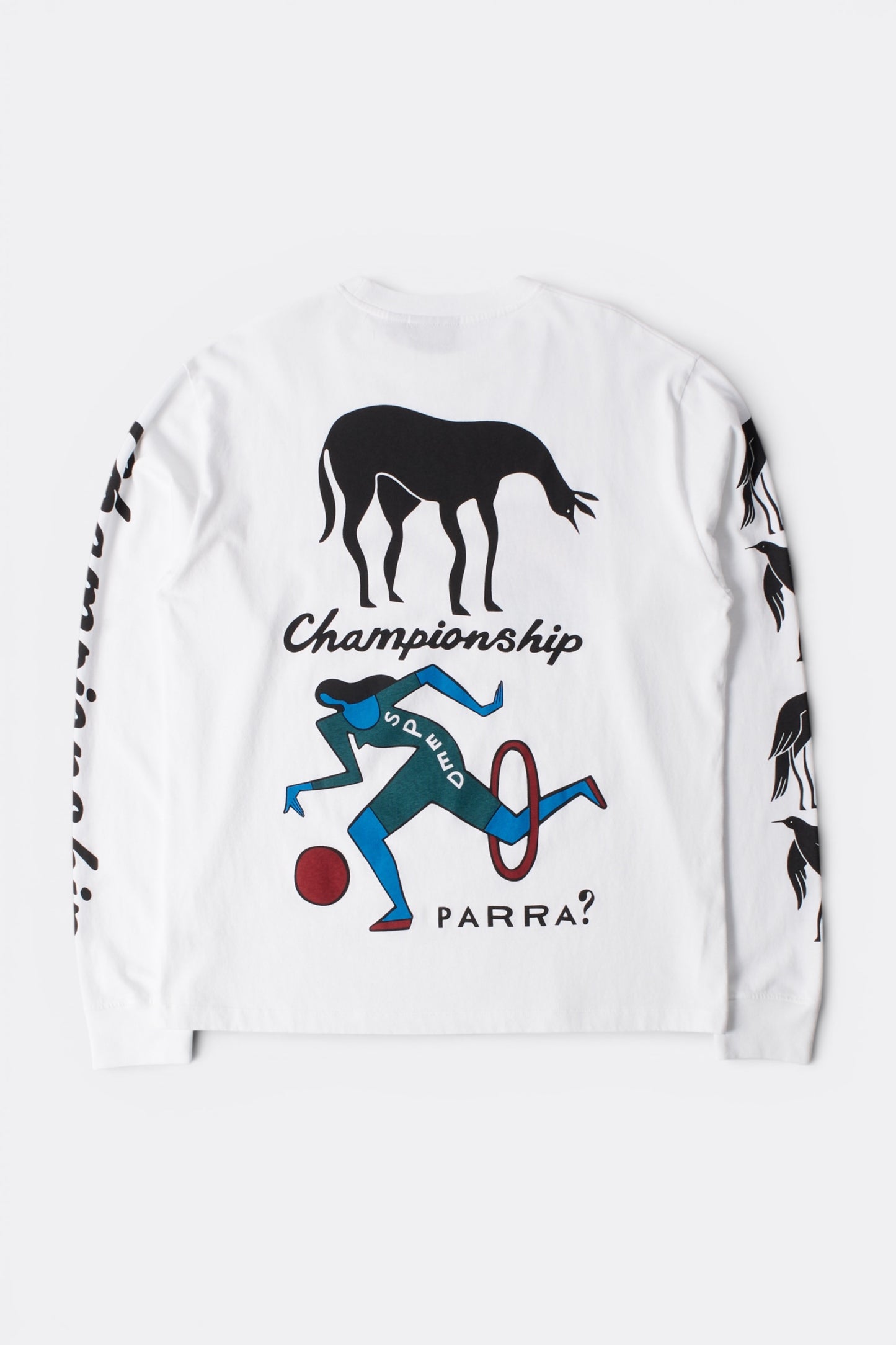 By Parra Divine Hammer Long Sleeve T-Shirt White | T-Shirt Manches Longues | Edgar Bdx