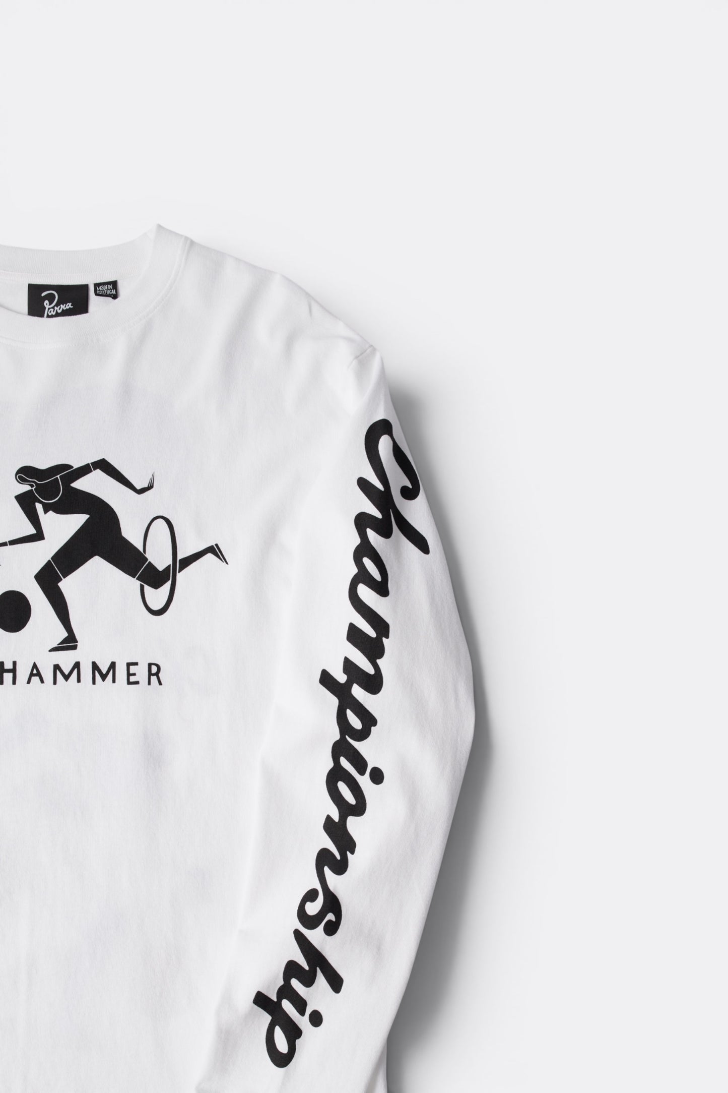 By Parra Divine Hammer Long Sleeve T-Shirt White | T-Shirt Manches Longues | Edgar Bdx
